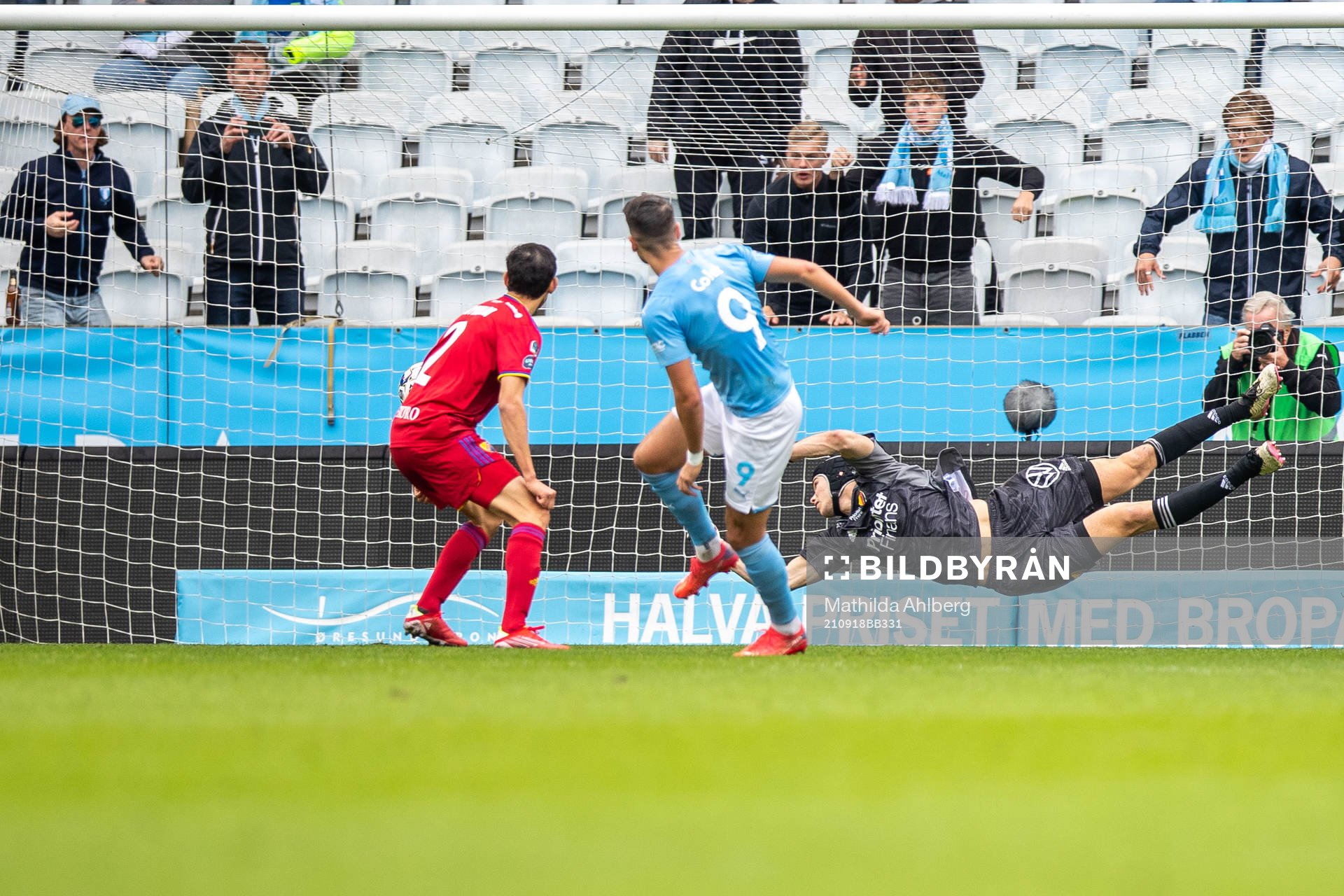 Djurgårdens målvakt Jacob Widell Zetterström