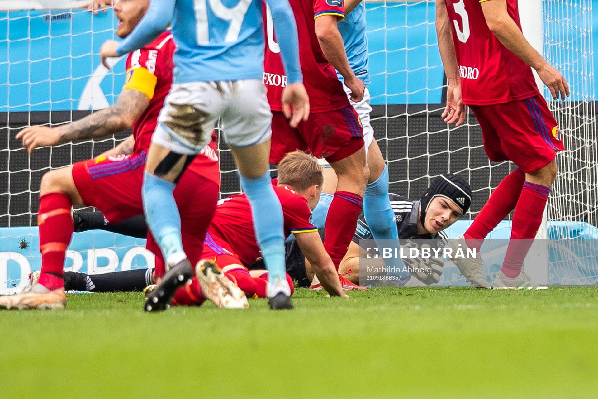 Djurgårdens målvakt Jacob Widell Zetterström