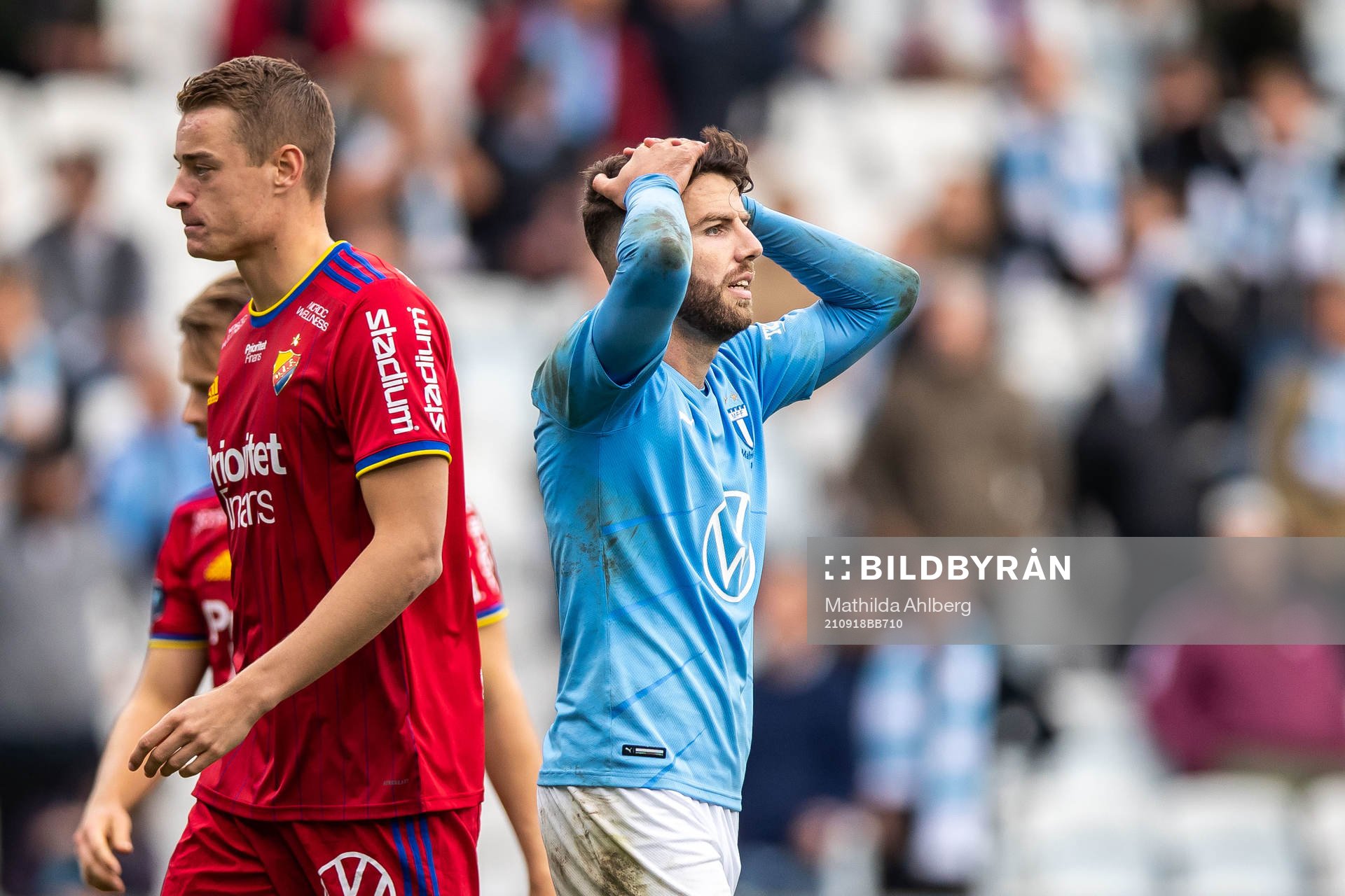 Malmö FFs Erdal Rakip deppar