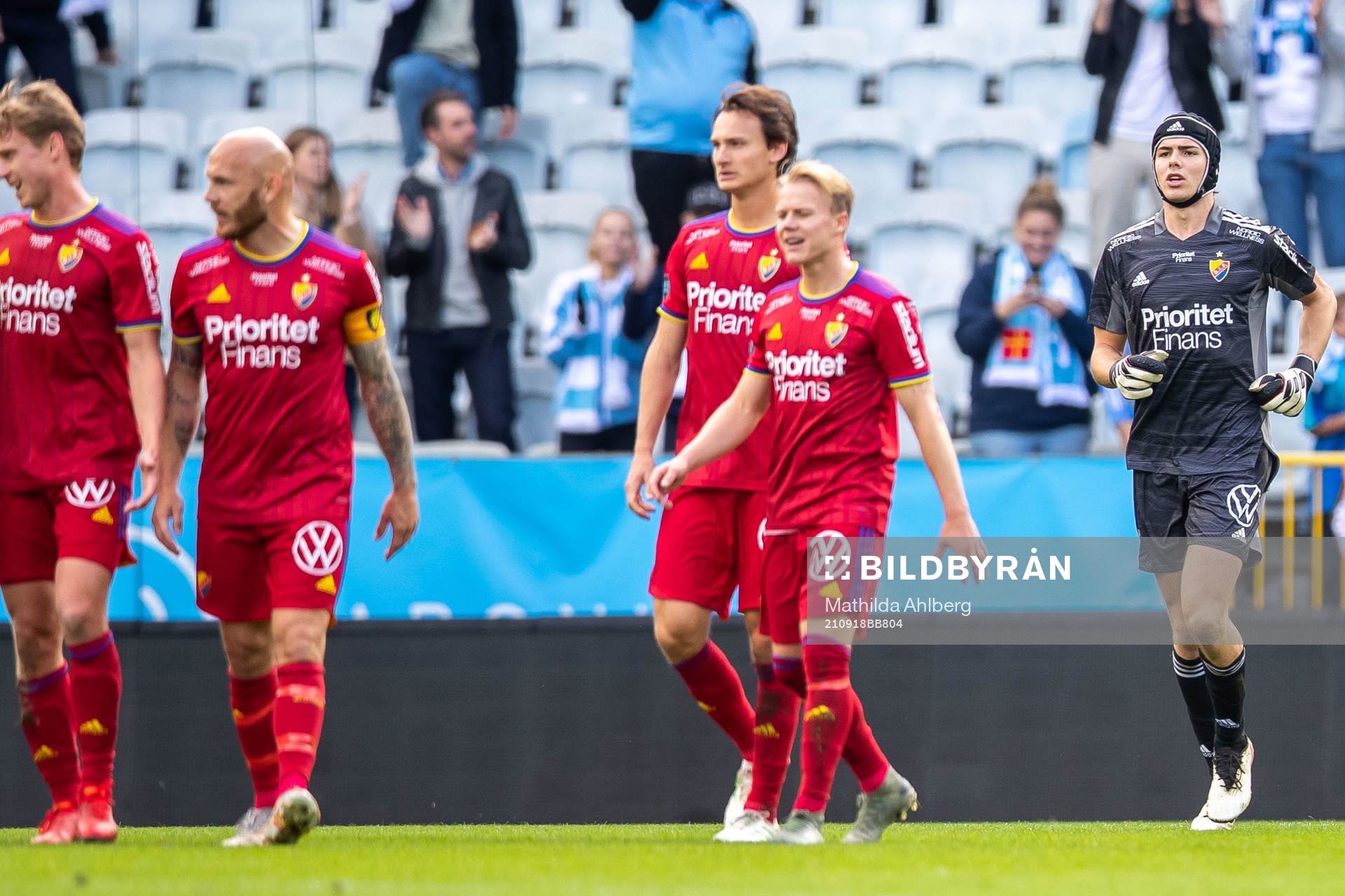 Djurgårdens målvakt Jacob Widell Zetterström