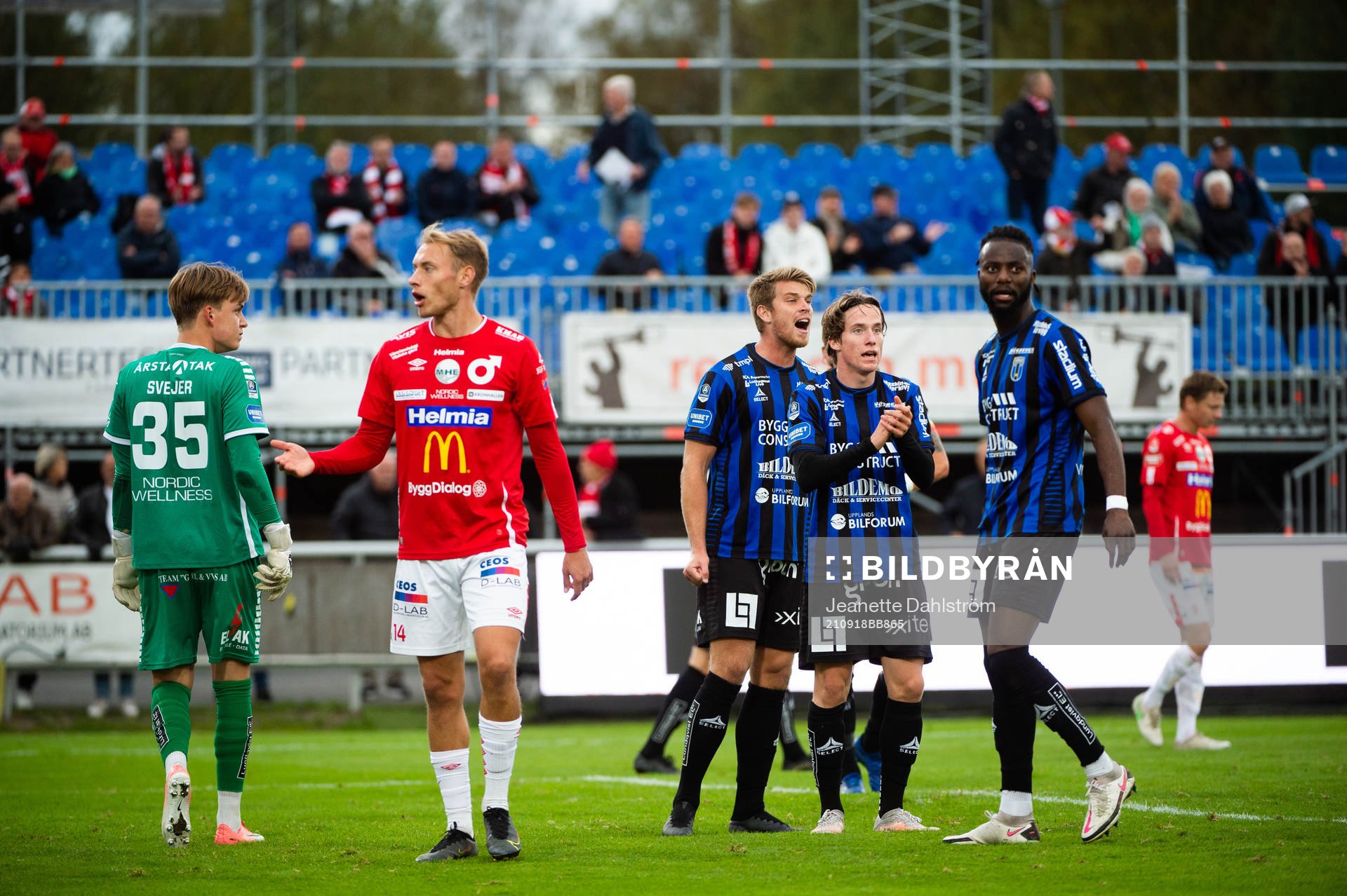 Sirius målvakt Hannes Sveijer, Degerfors Villiam