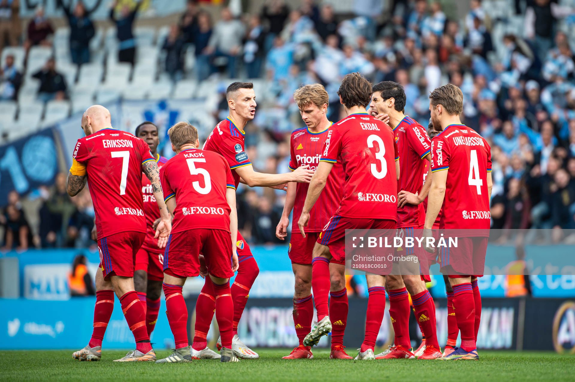 Djurgårdens spelare deppar