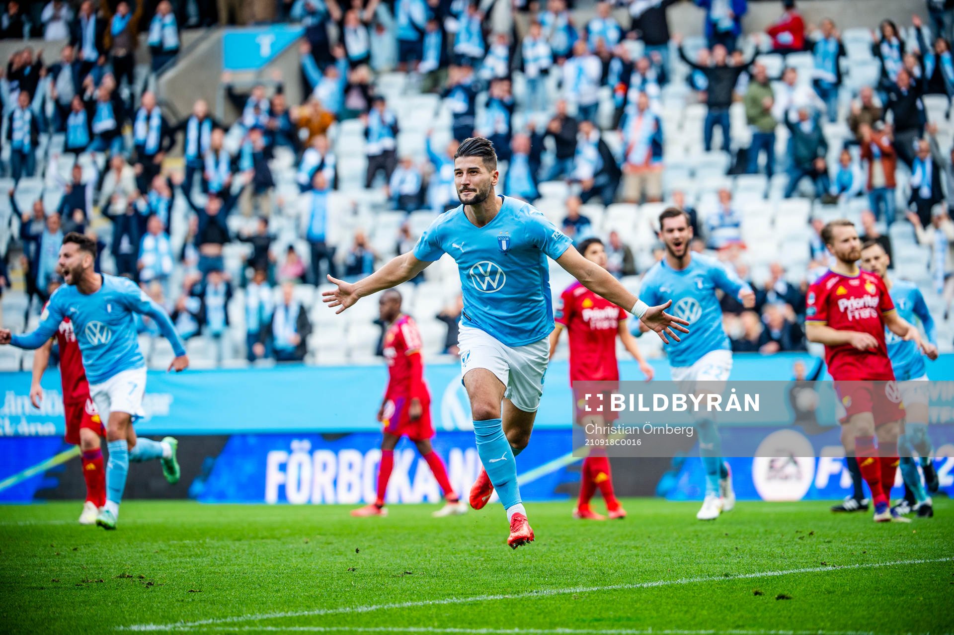 Malmö FFs Antonio Colak jublar