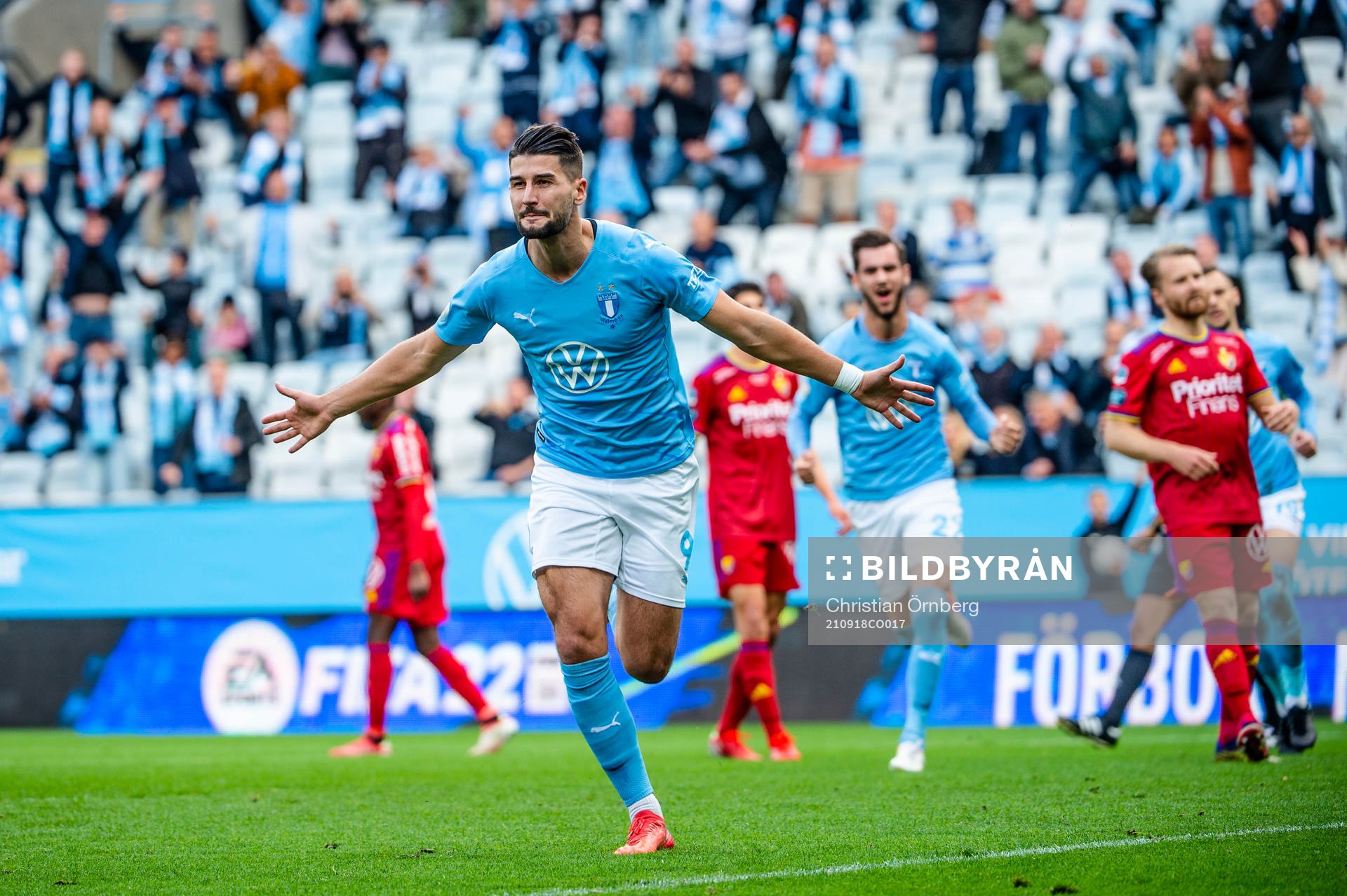 Malmö FFs Antonio Colak jublar