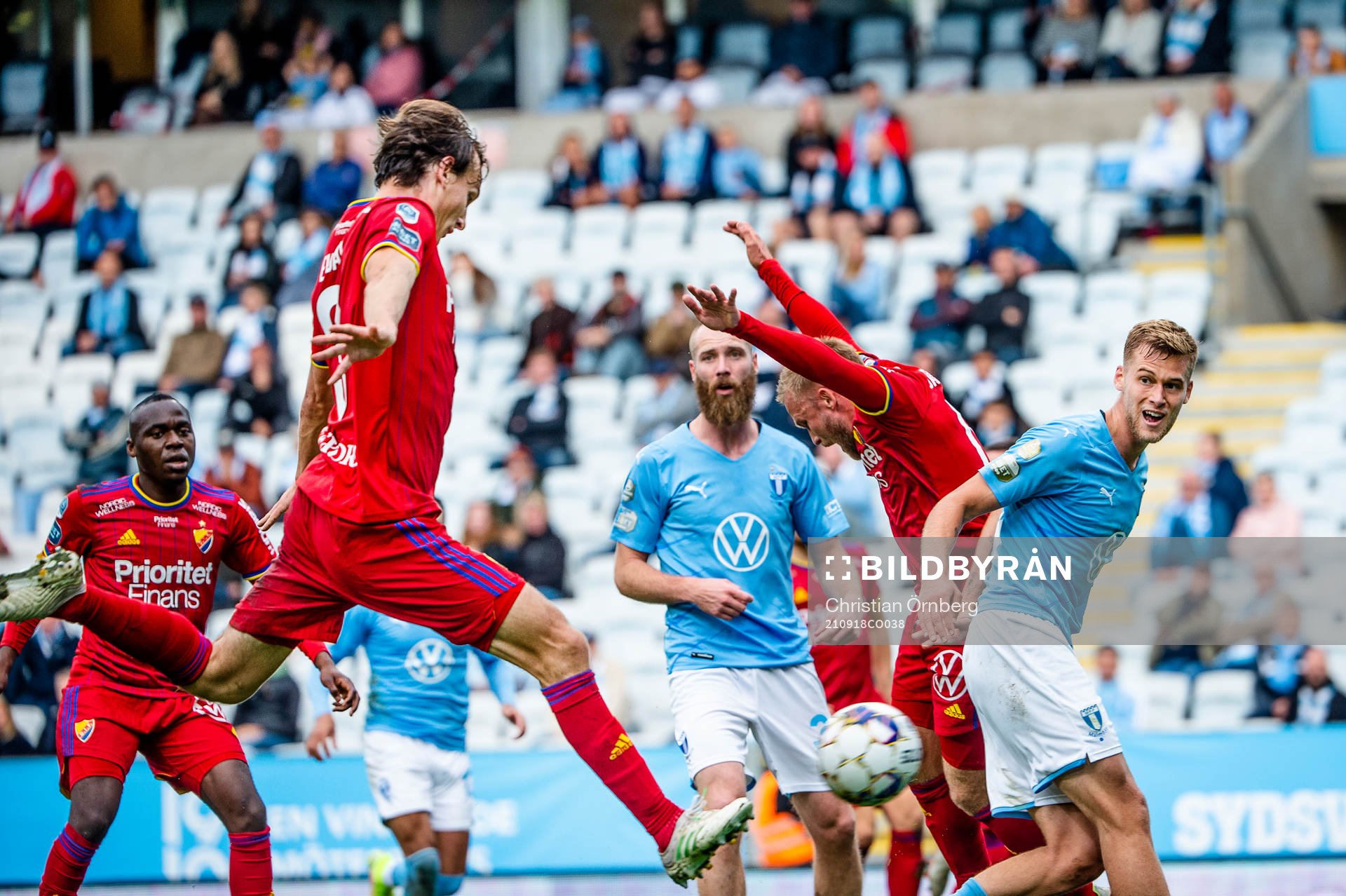 Djurgårdens Hjalmar Ekdal gör 1-1