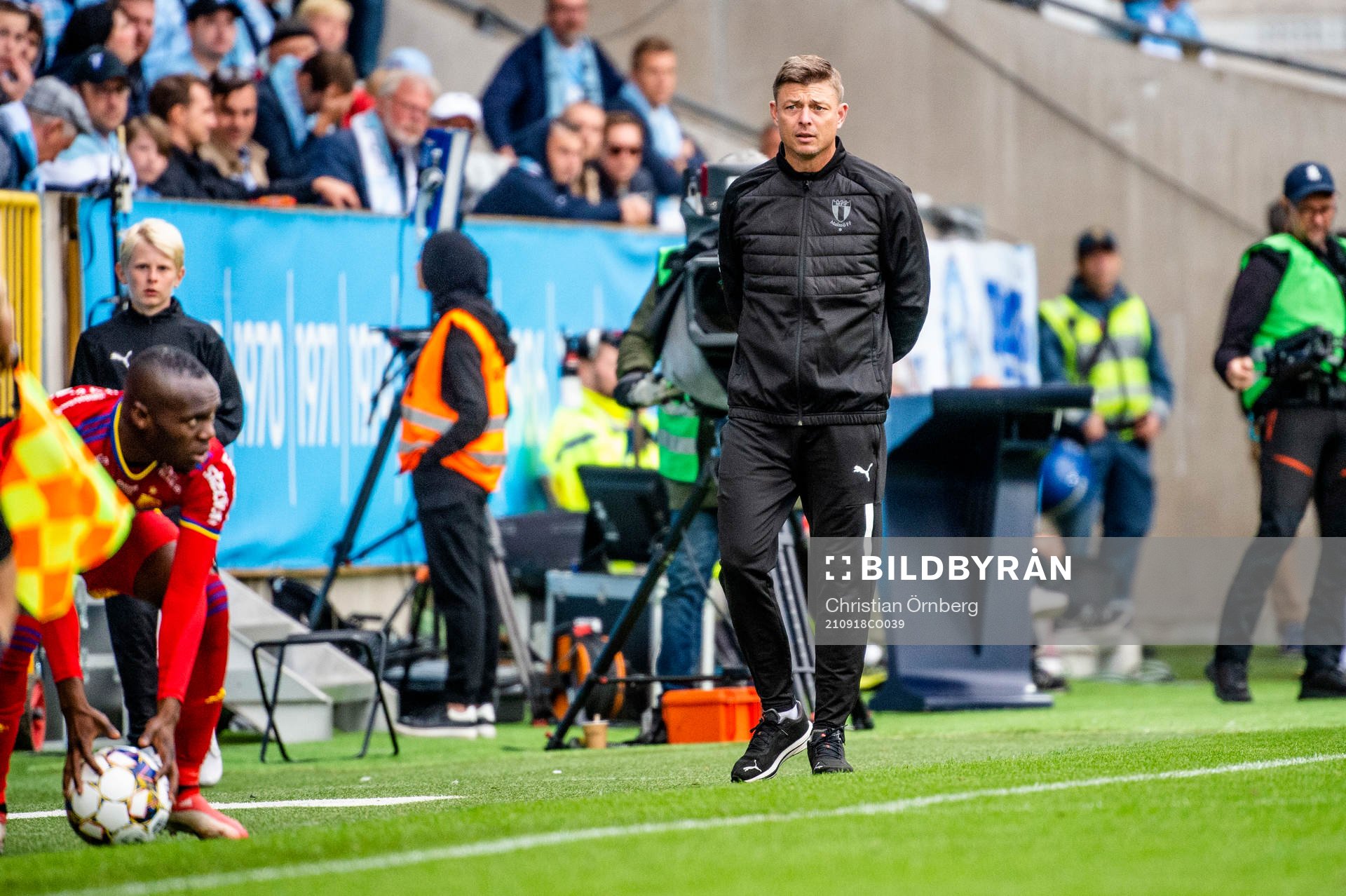 Malmö FFs huvudtränare Jon Dahl Tomasson