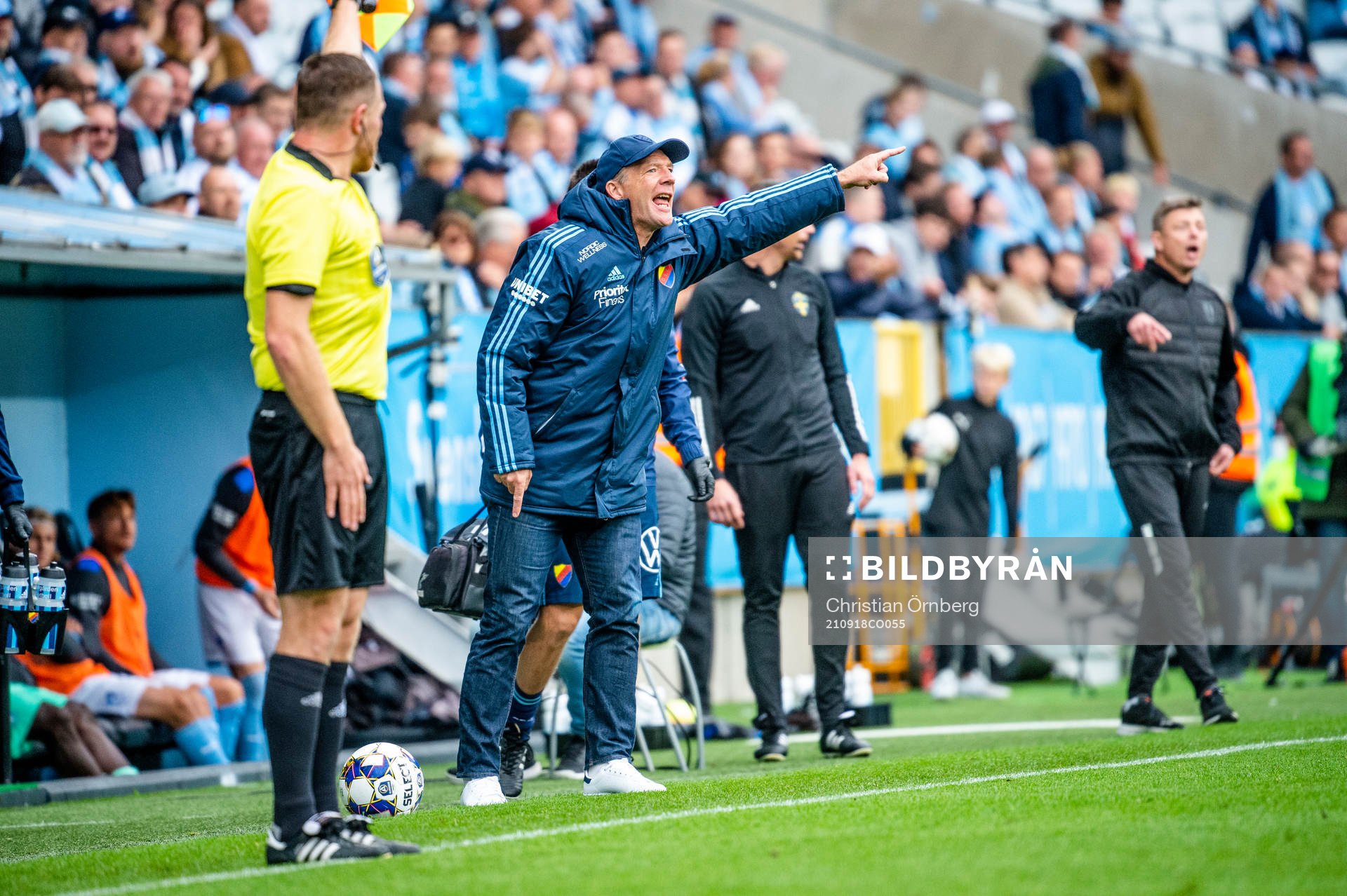 Djurgårdens tränare Kim Bergstrand