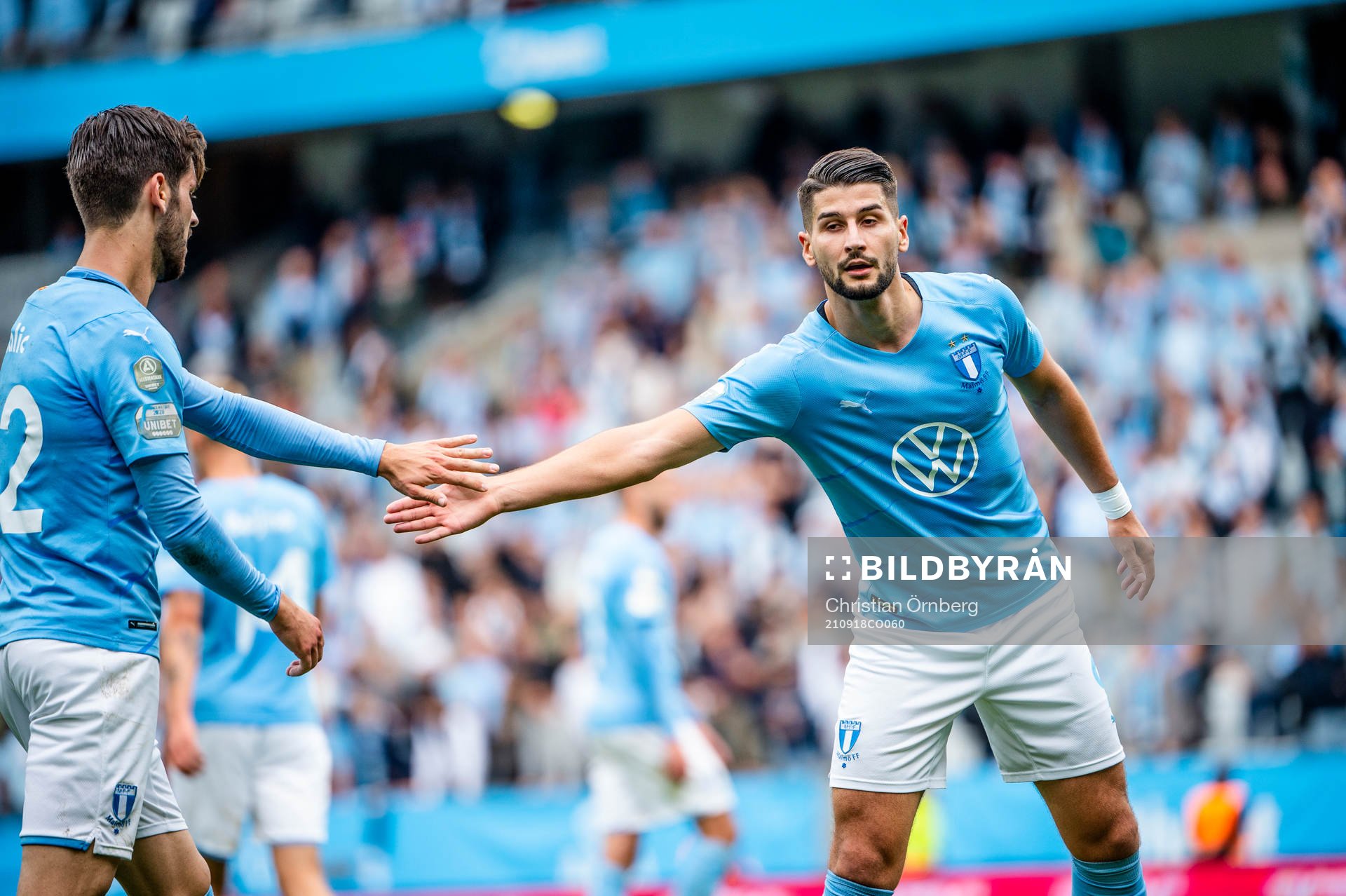Malmö FFs Adi Nalic och Antonio Colak