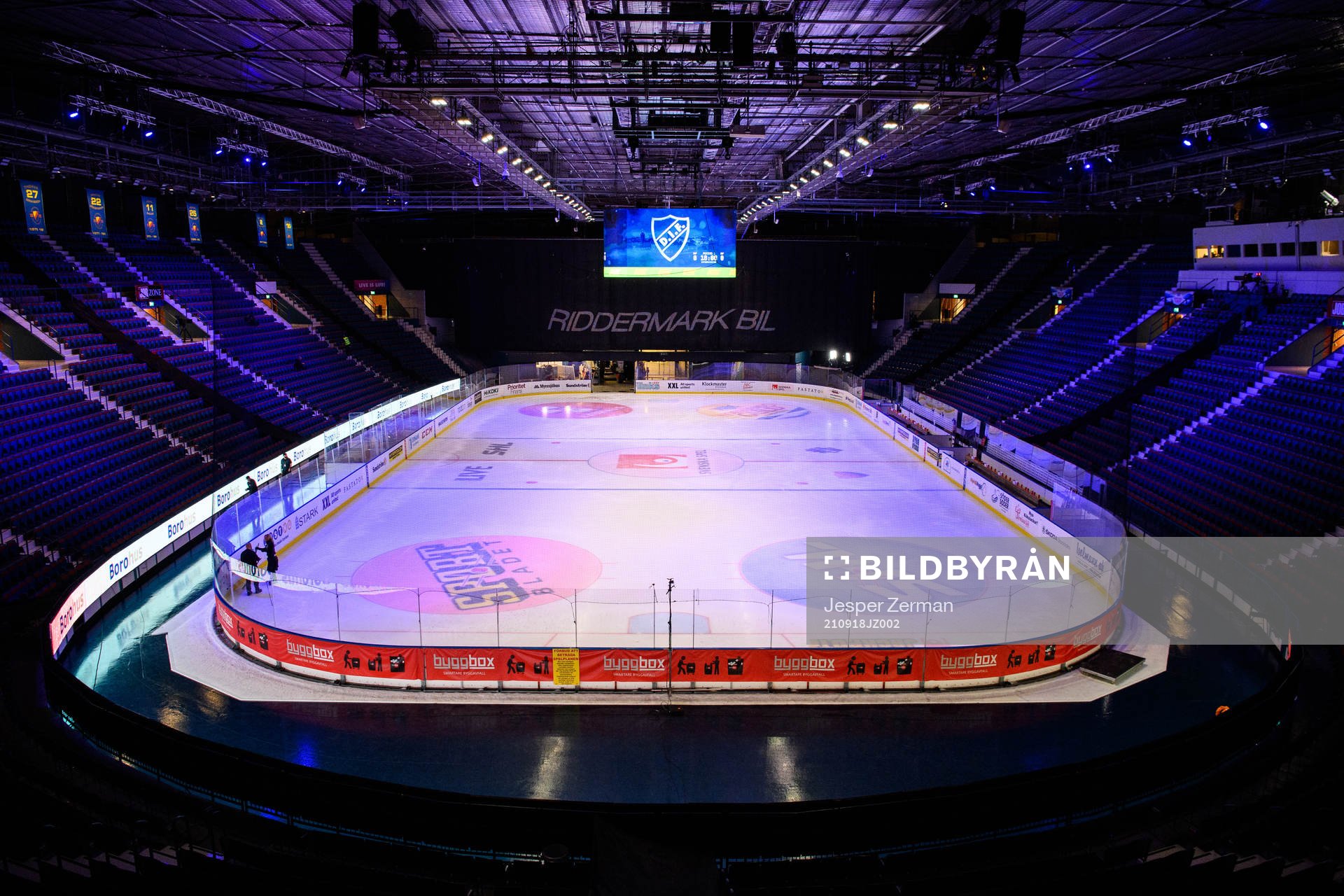 Interiör vy av Hovet