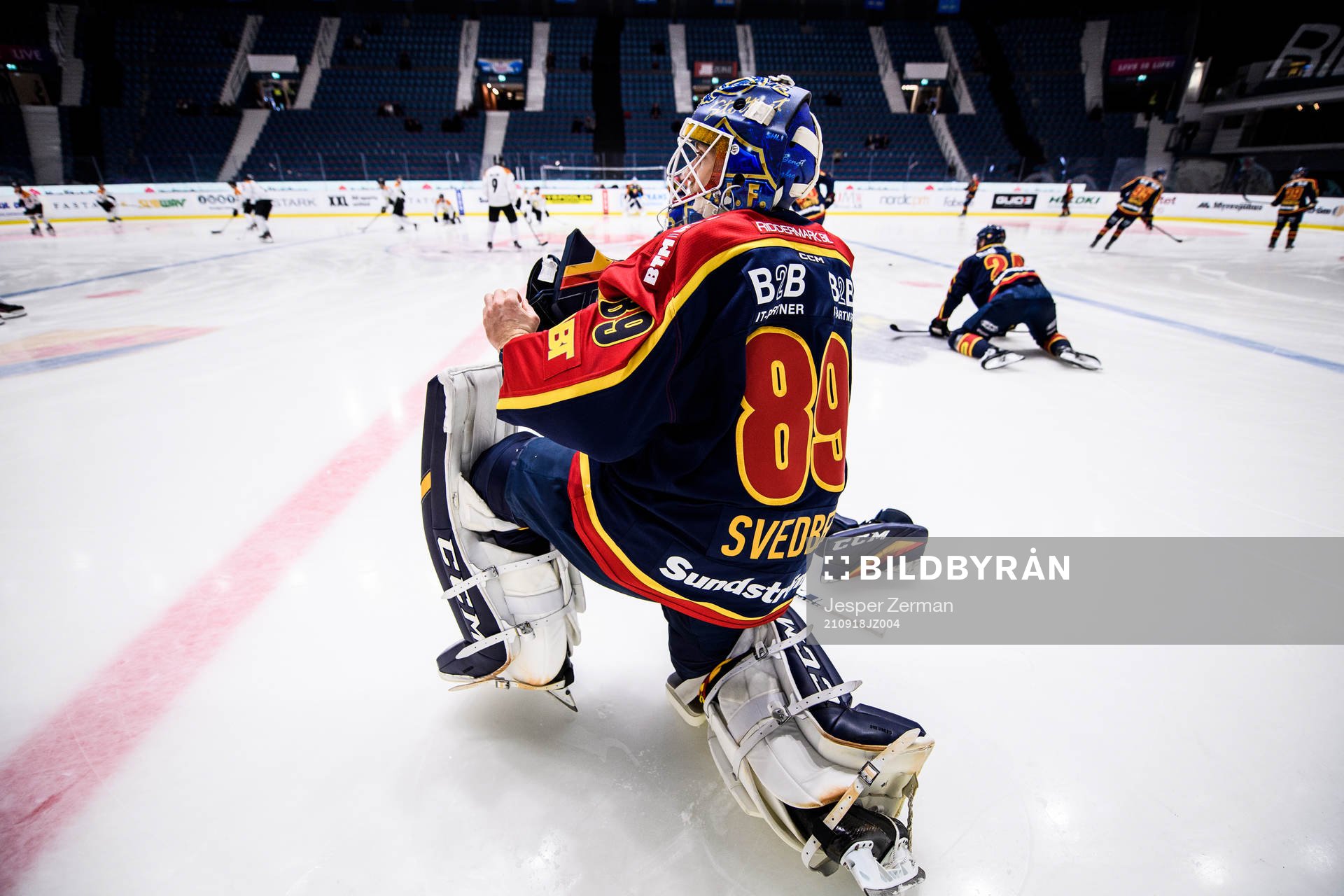 Djurgårdens målvakt Niklas Svedberg
