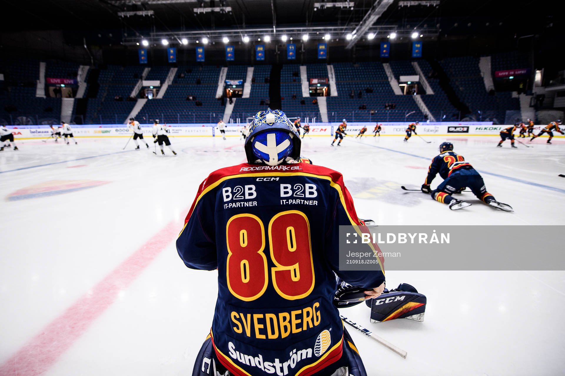 Djurgårdens målvakt Niklas Svedberg