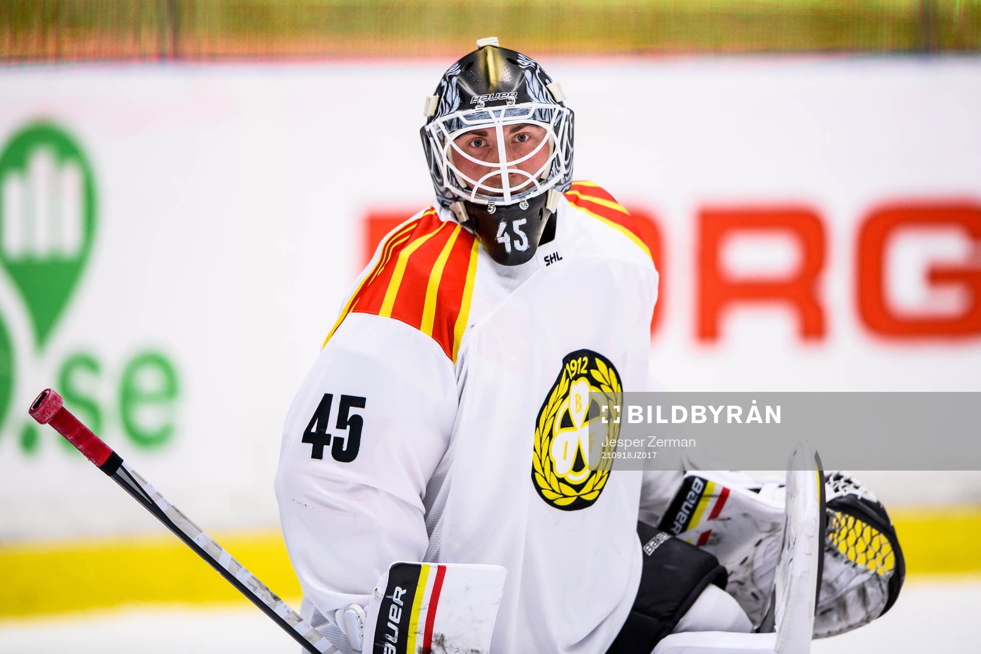 Brynäs målvakt Viktor Andrén