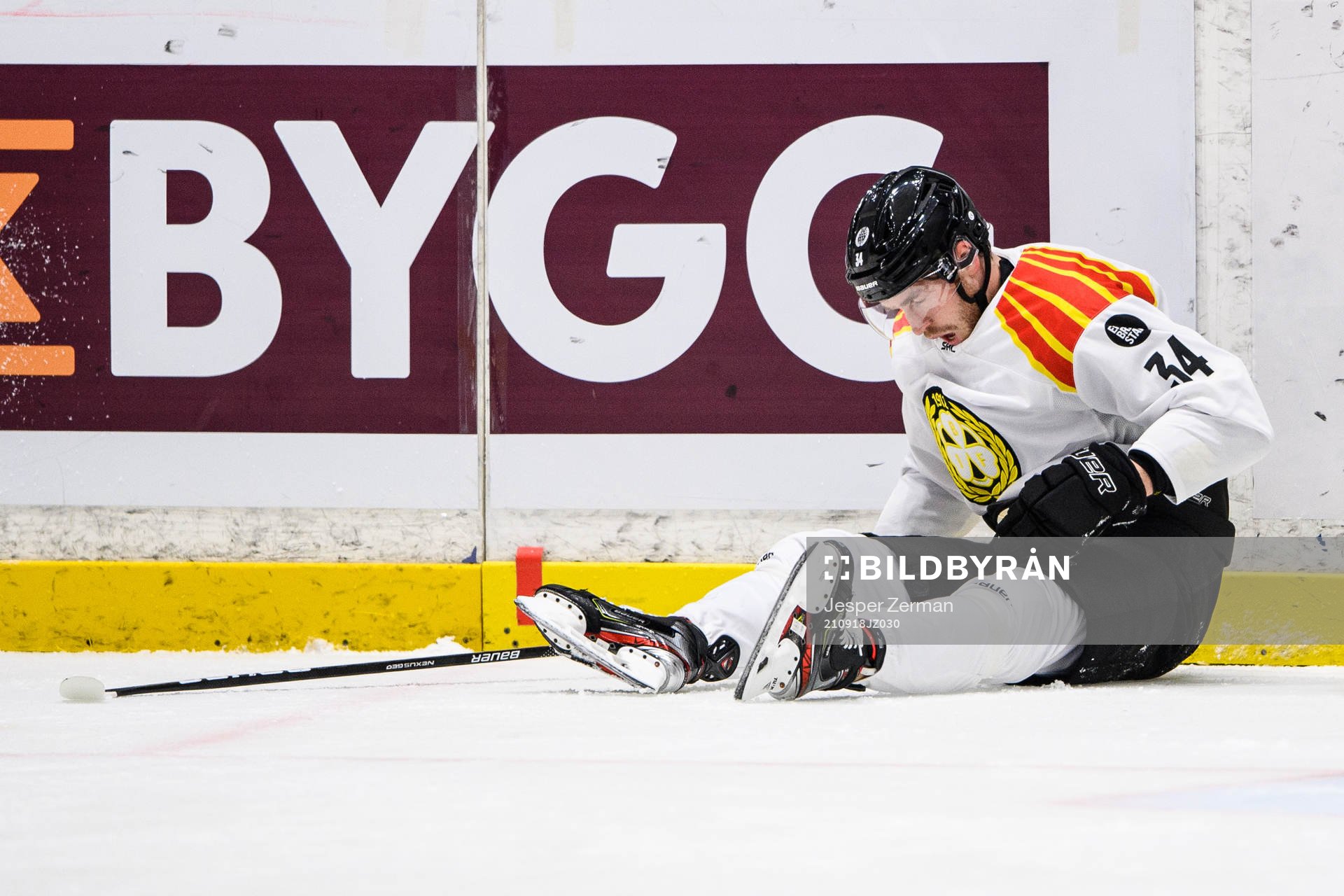 Brynäs Oscar Eklind har ont