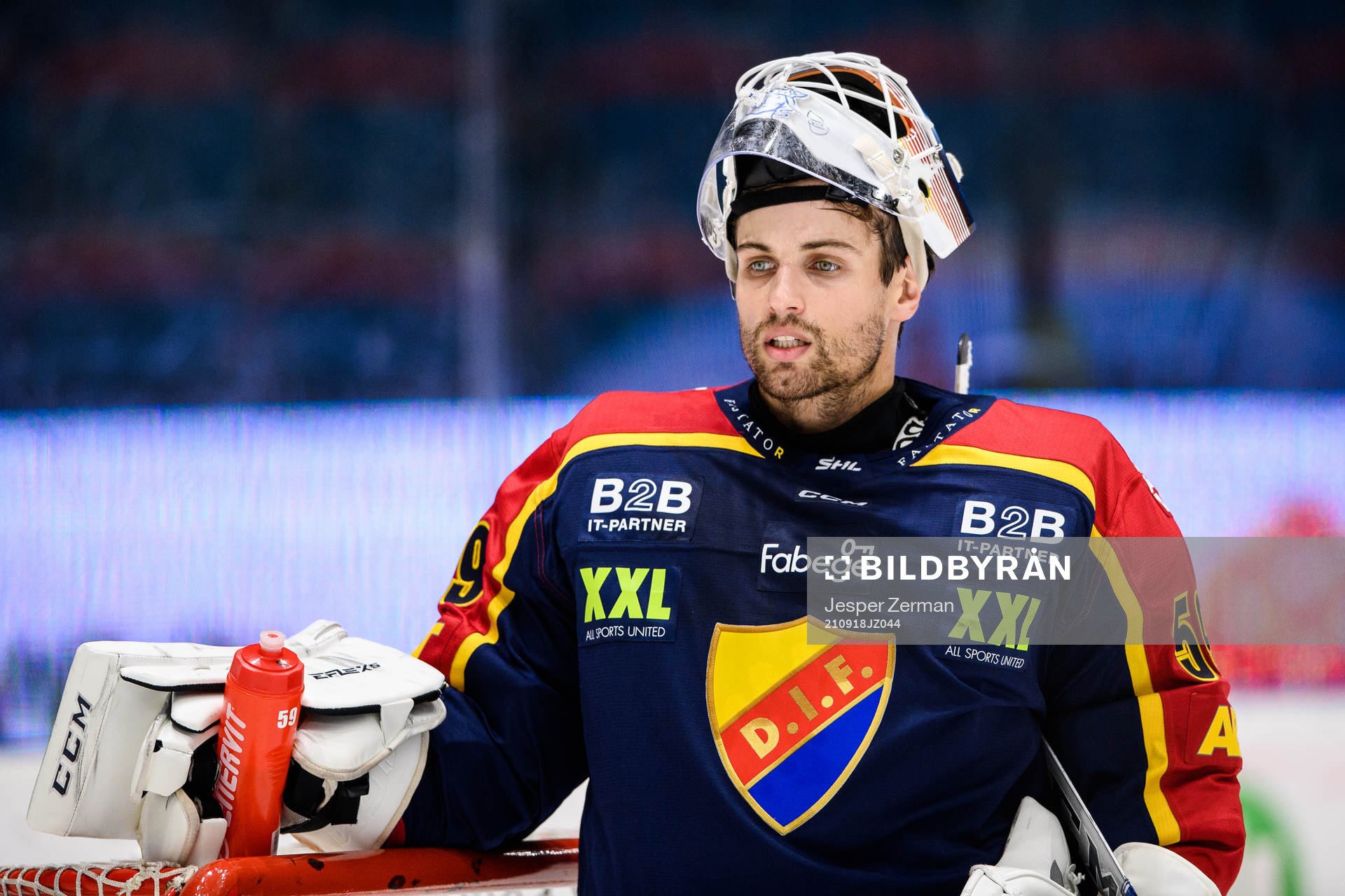 Djurgårdens målvakt Mantas Armalis