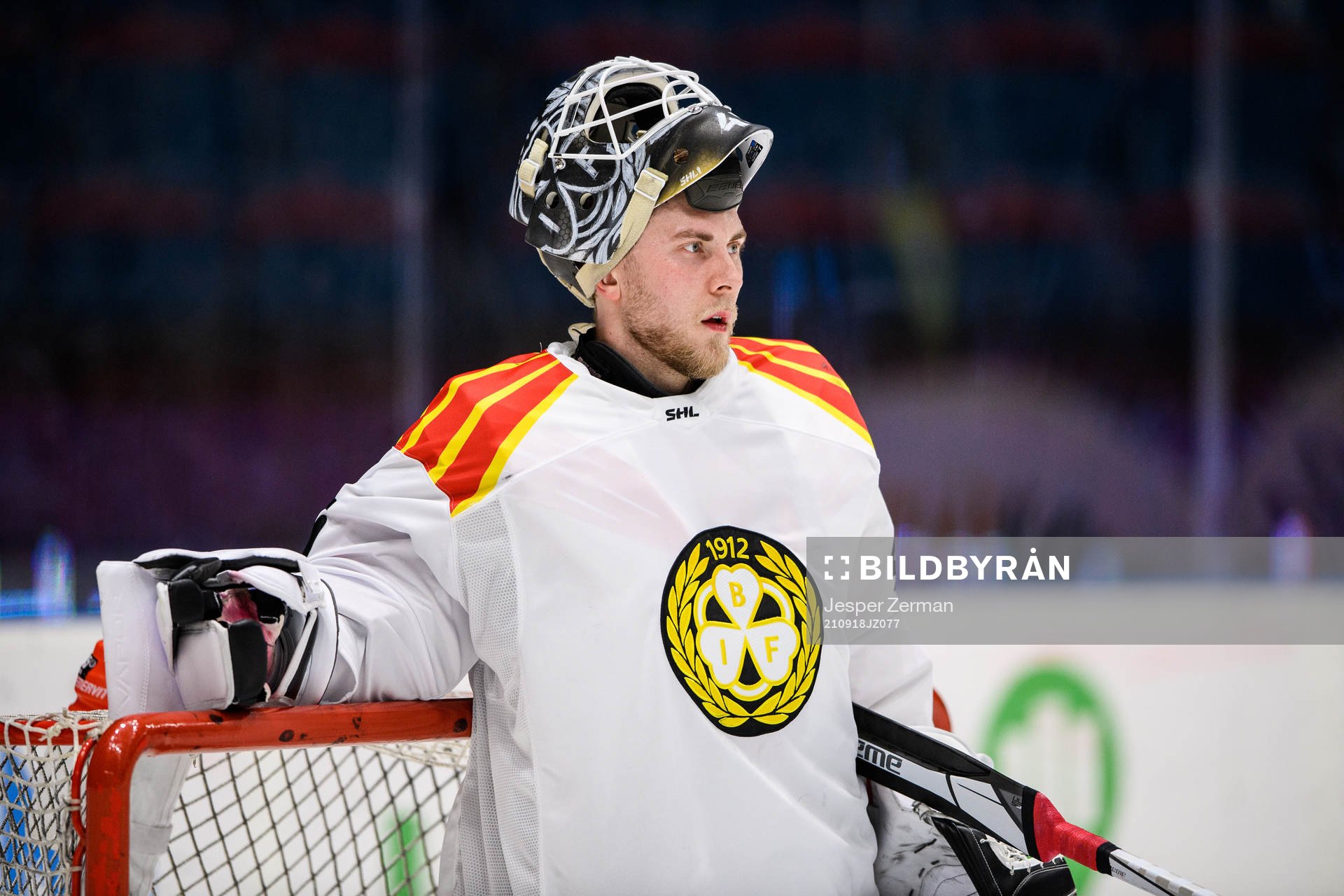 Brynäs målvakt Viktor Andrén