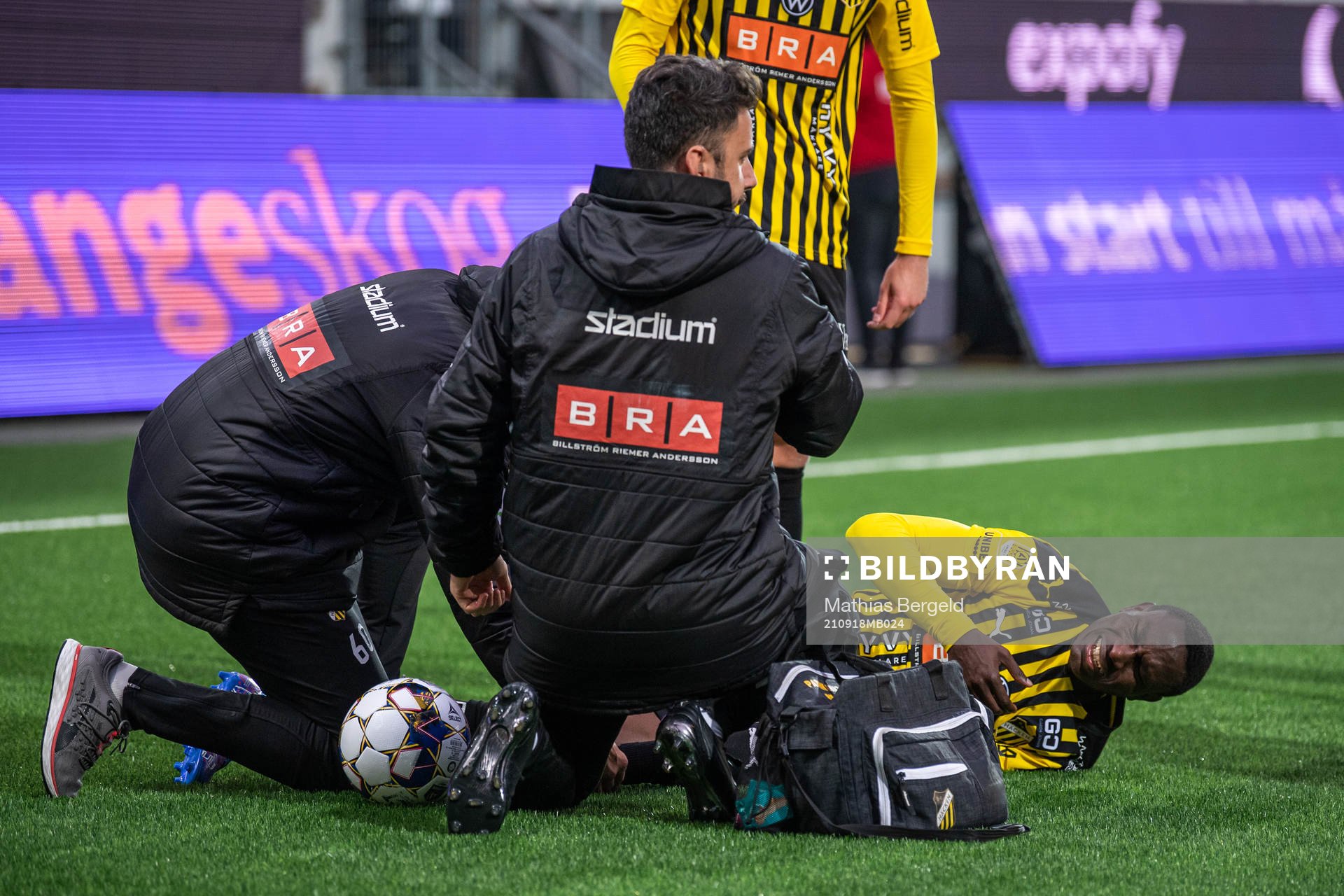 Häckens Godswill Ekpolo får vård