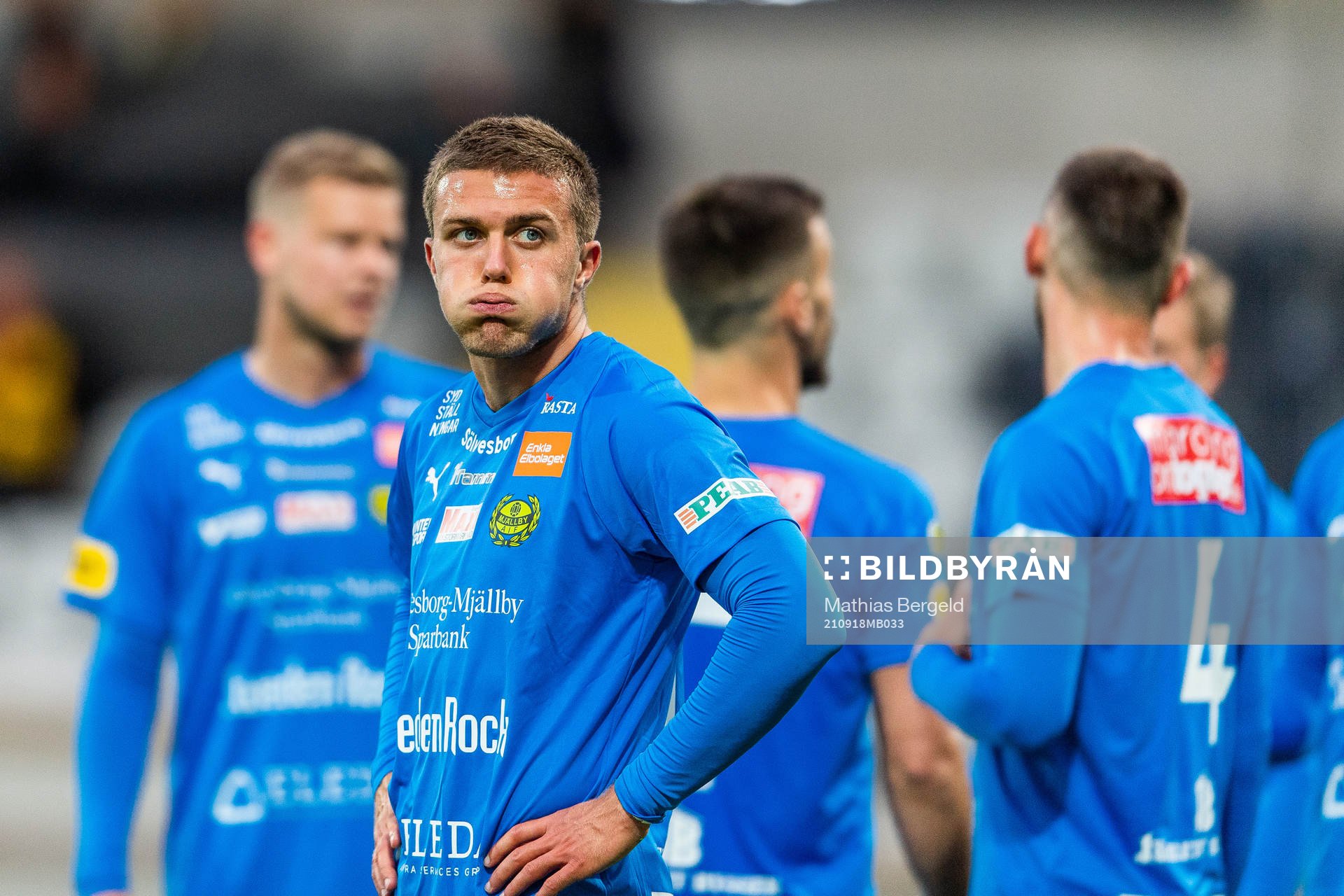 Mjällbys Ivan Kricak deppar
