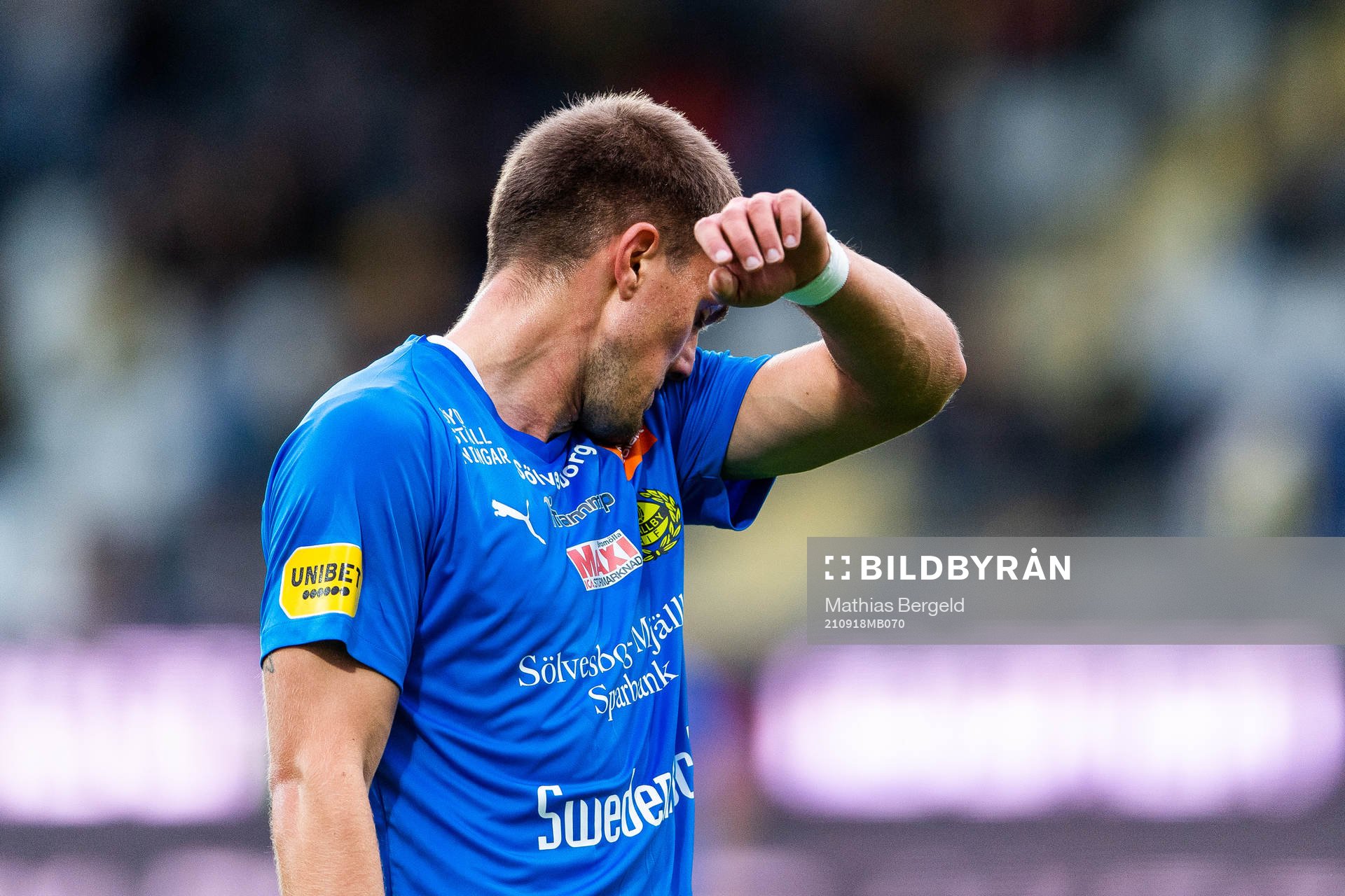 Mjällbys Ivan Kricak deppar