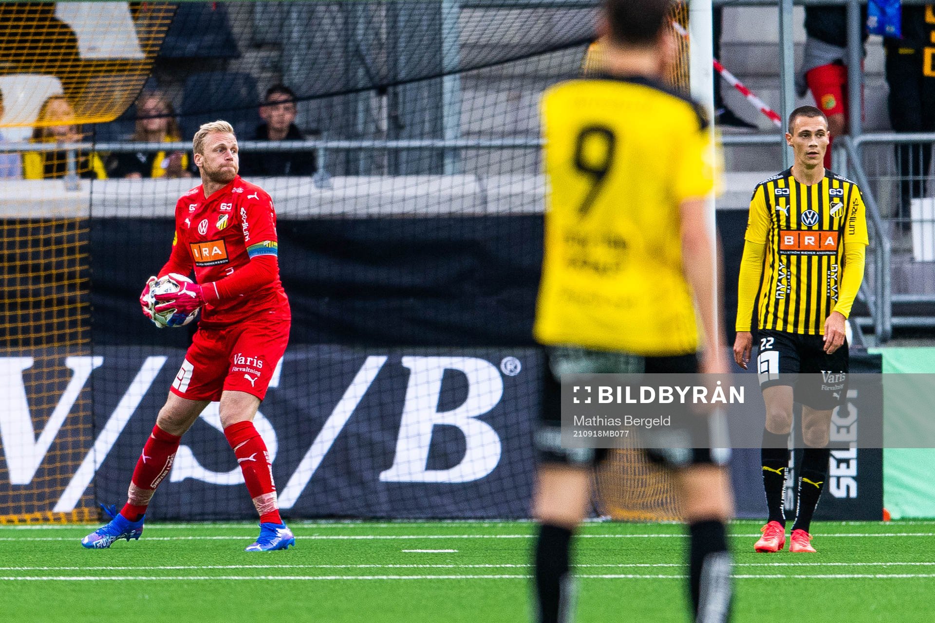 Häckens målvakt Peter Abrahamsson