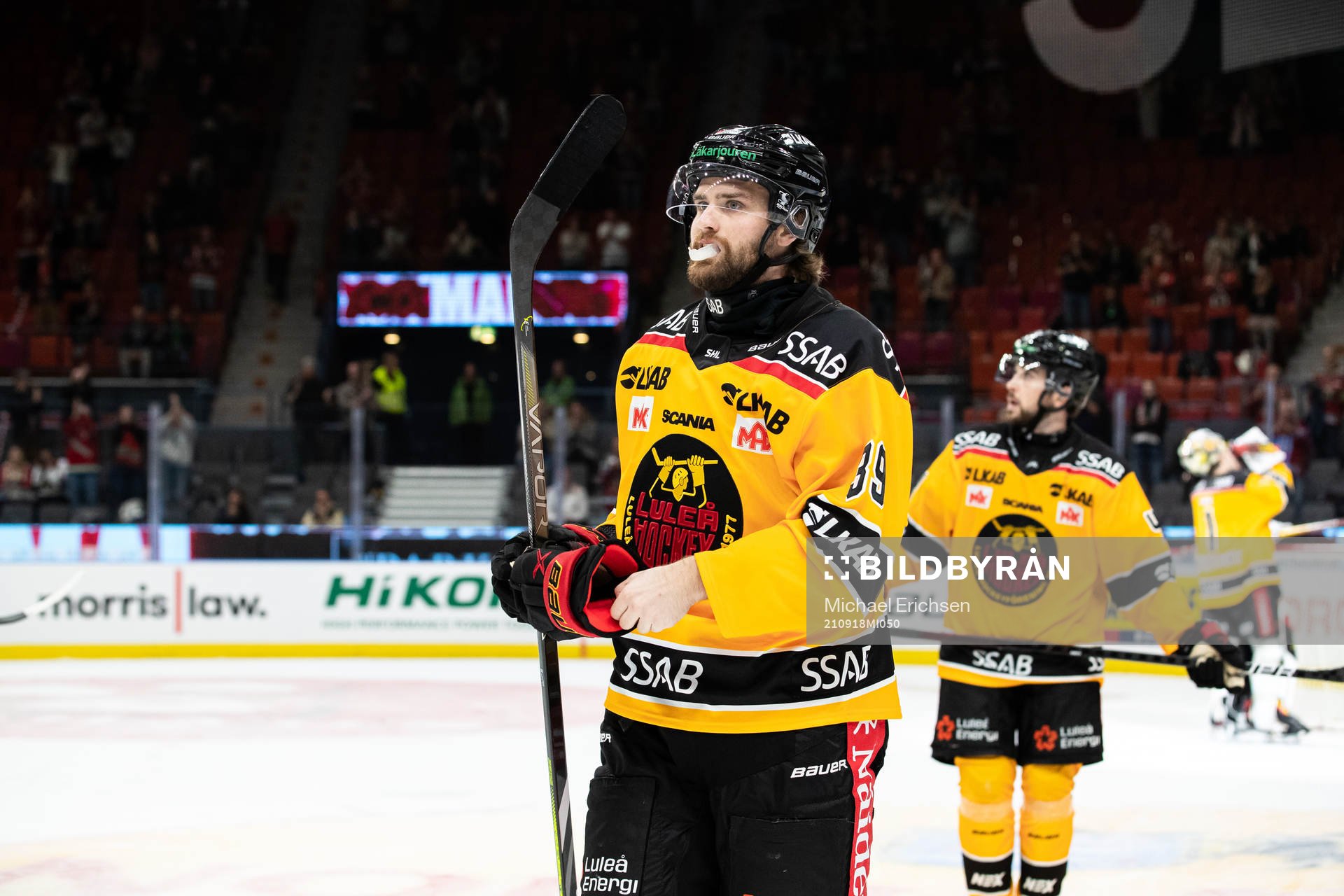Luleås Pontus Själin deppar