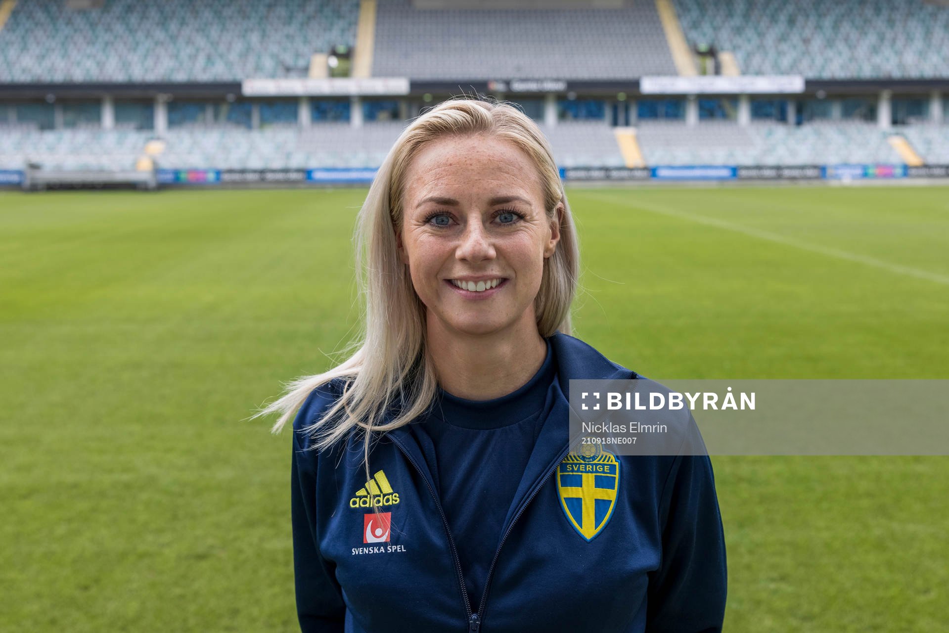 Sveriges Amanda Ilestedt fotograferad i