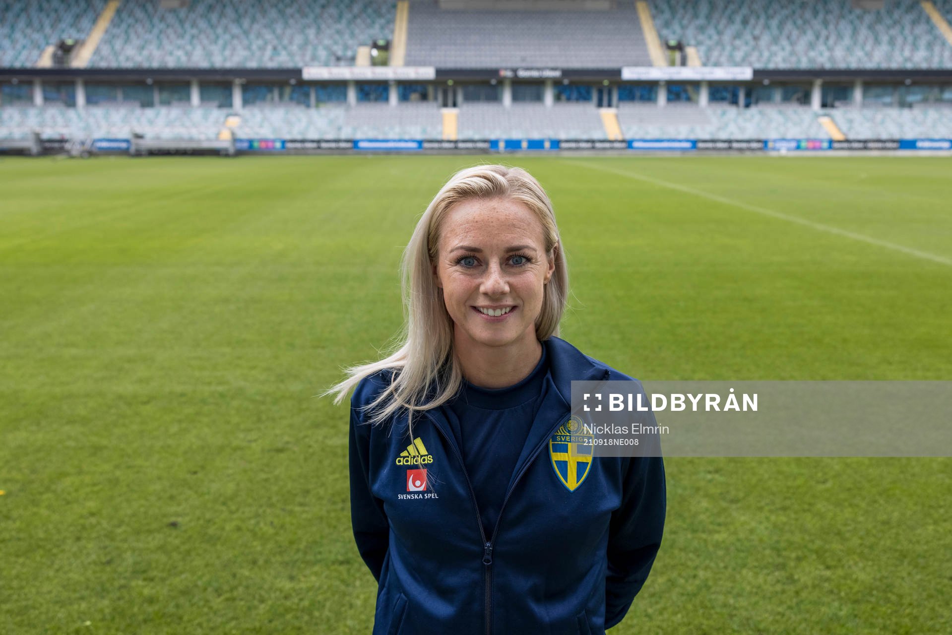 Sveriges Amanda Ilestedt fotograferad i