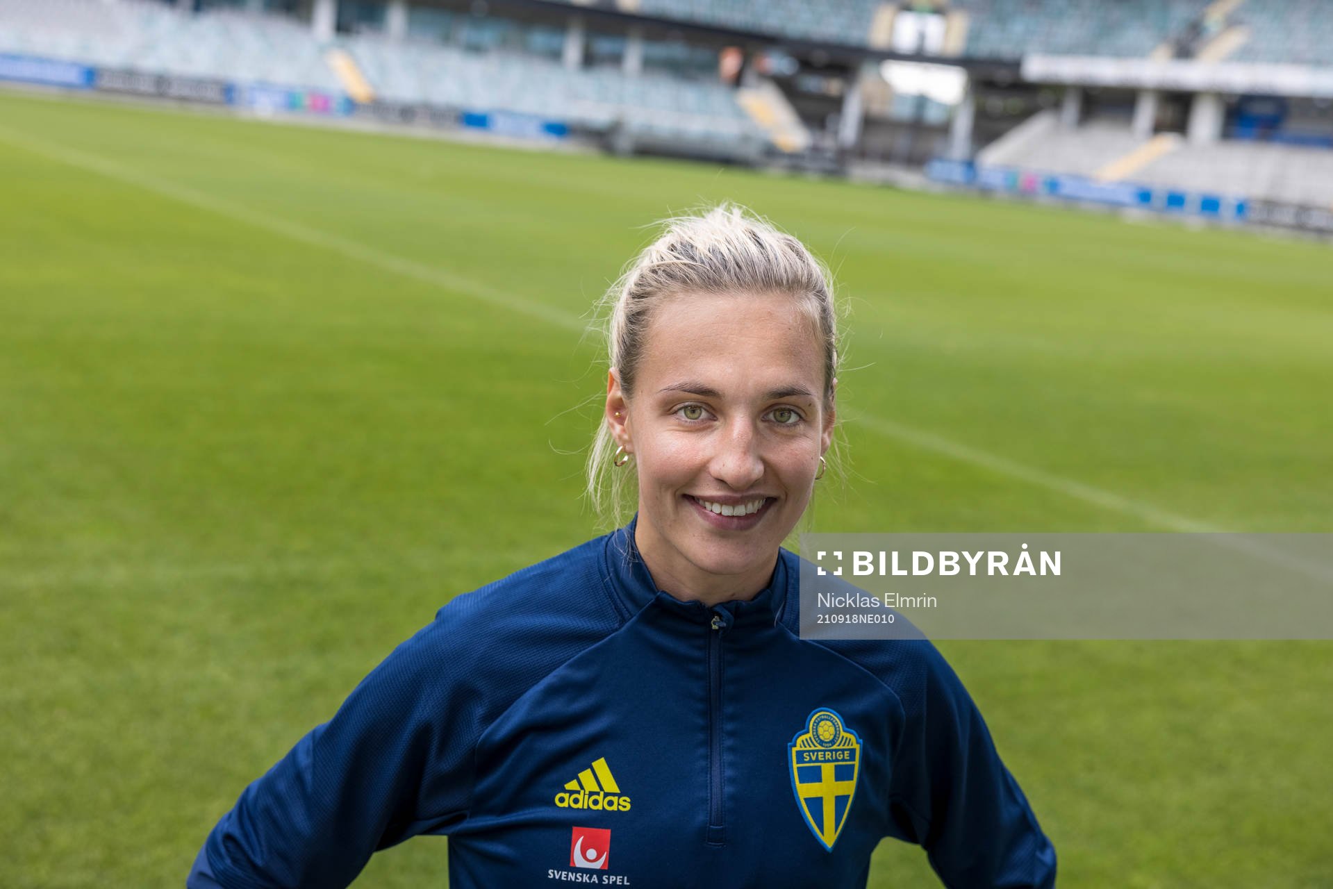 Sveriges Nathalie Björn fotograferad i