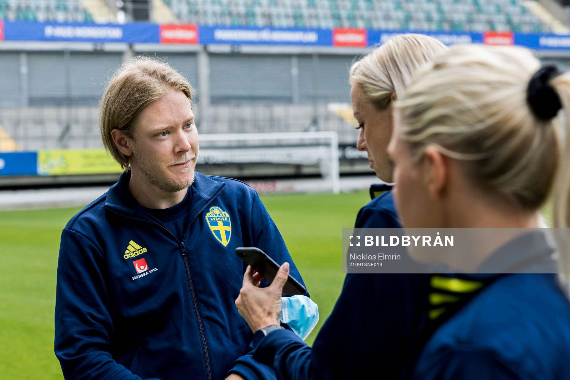 Fredrik Madestam pressansvarig för Damlandslaget i fotboll