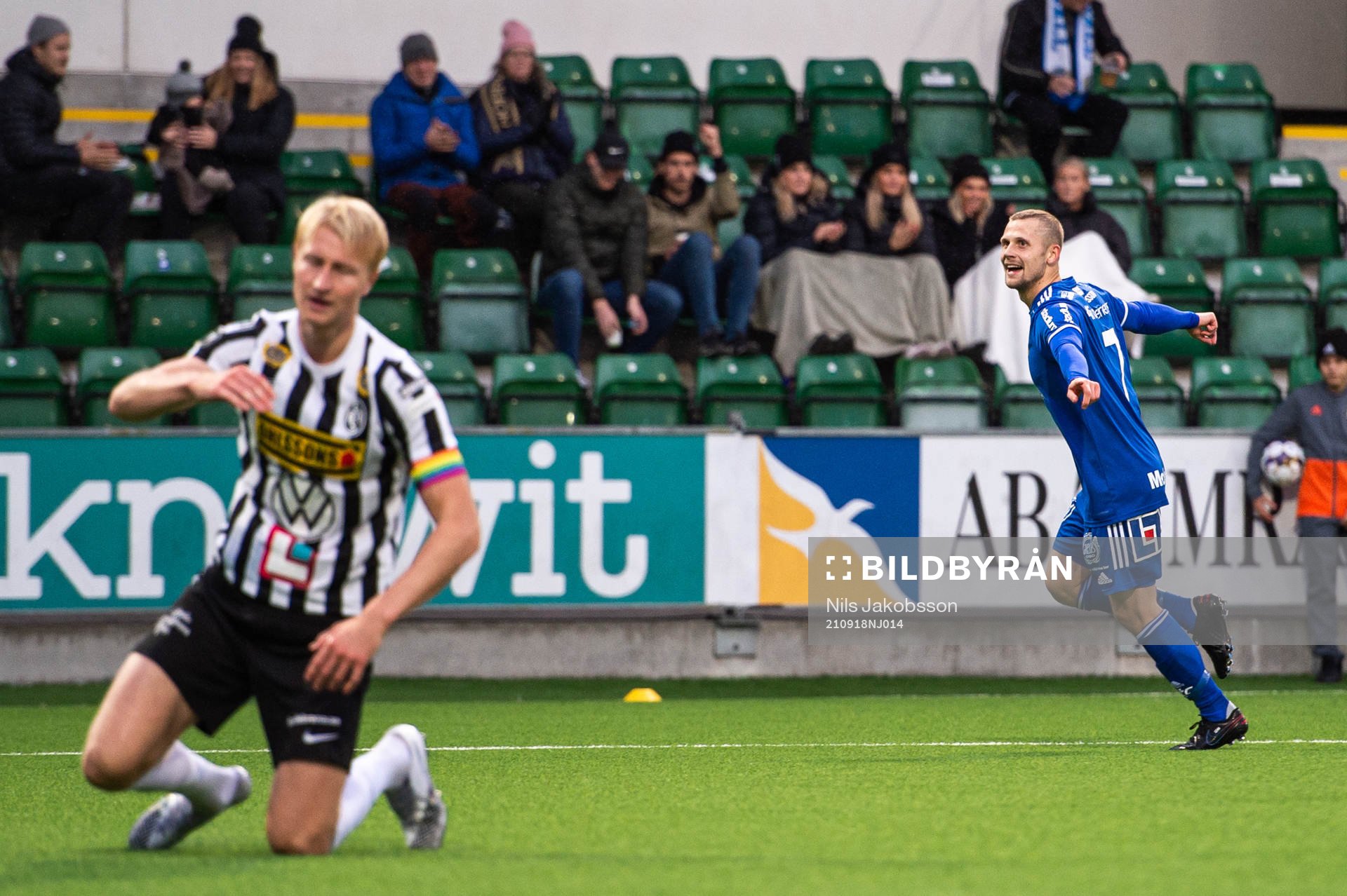 Sundsvalls Erik Andersson jublar