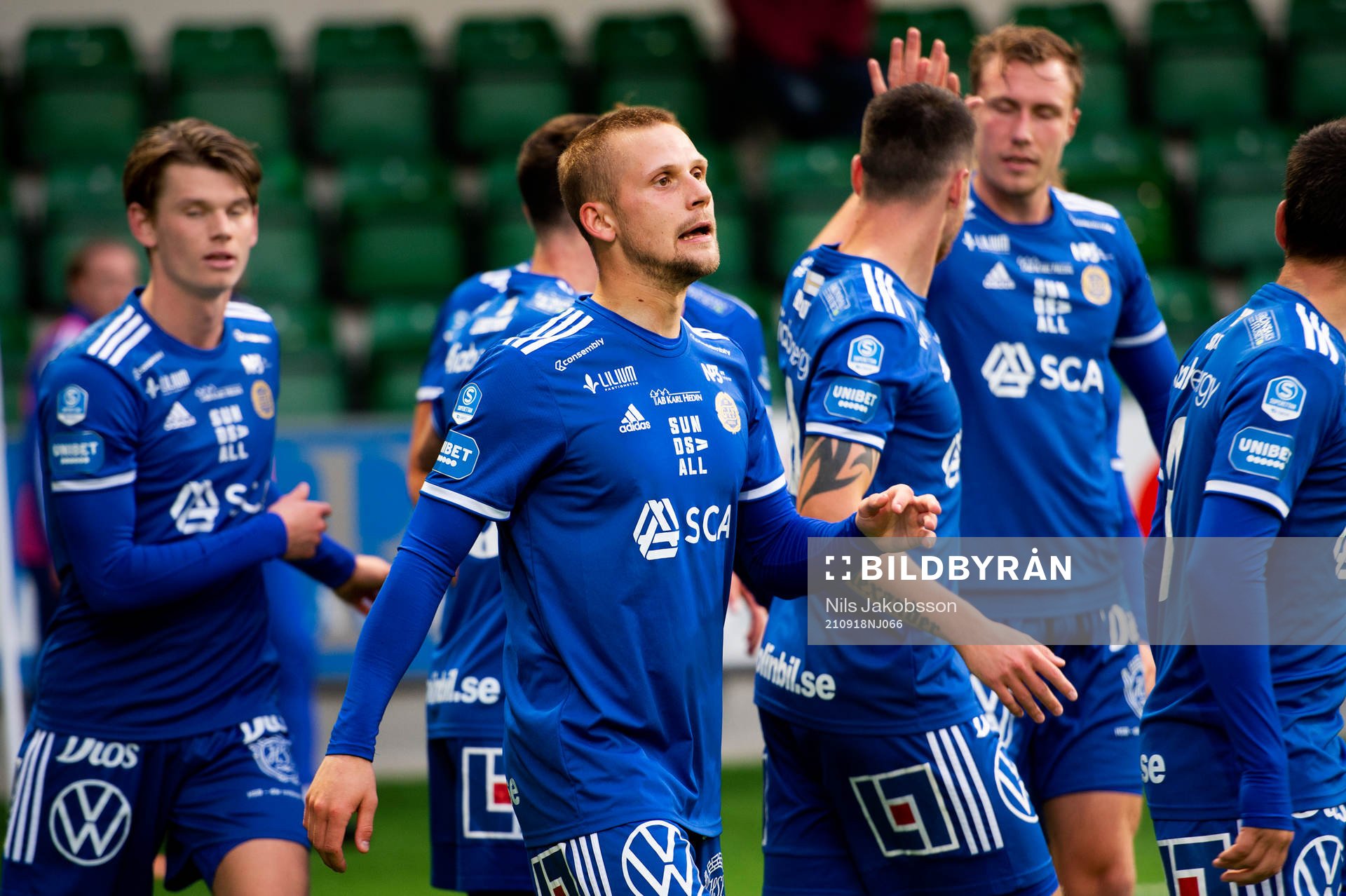 Sundsvalls Erik Andersson jublar