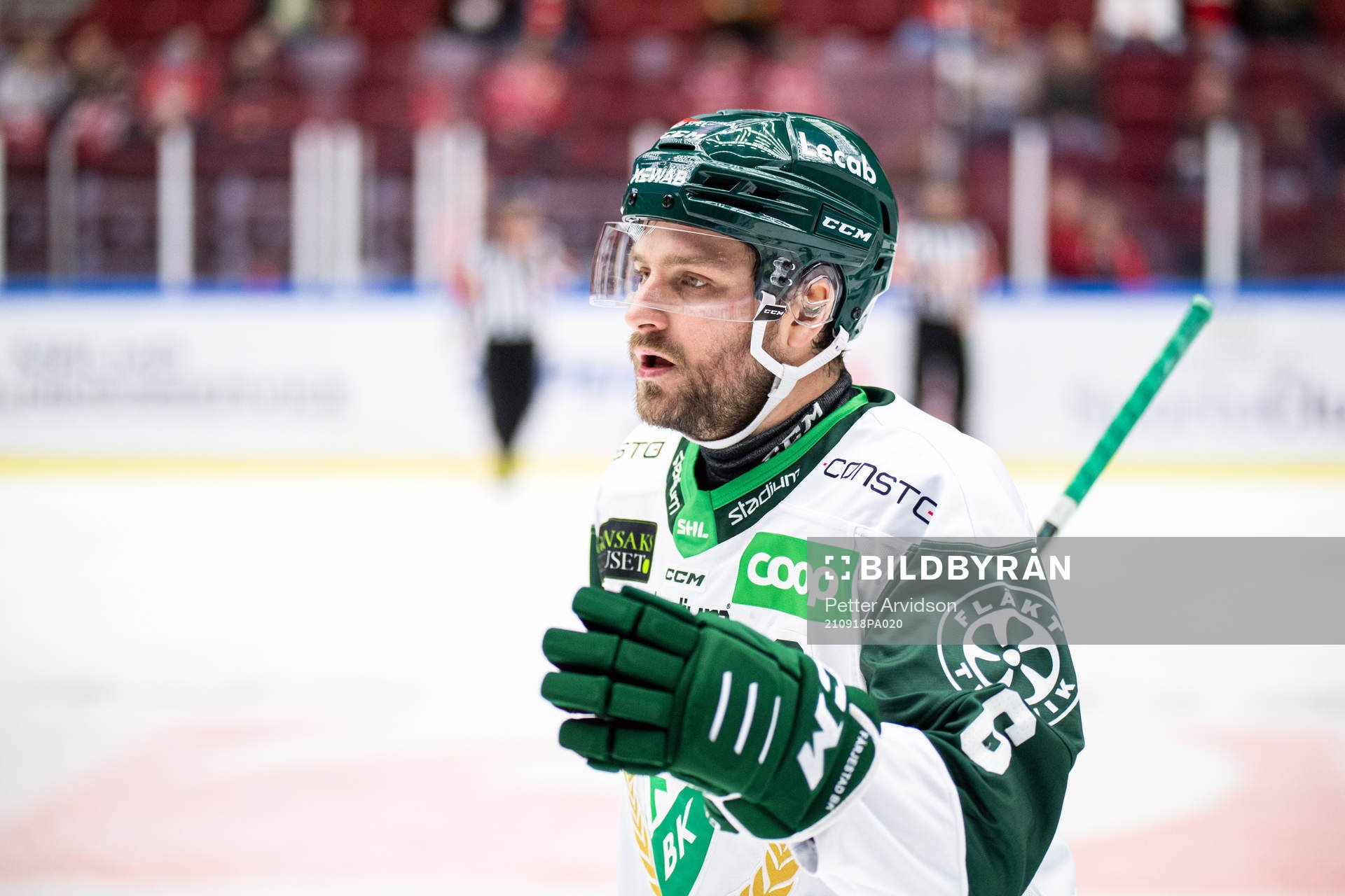 Färjestads Mikael Wikstrand jublar