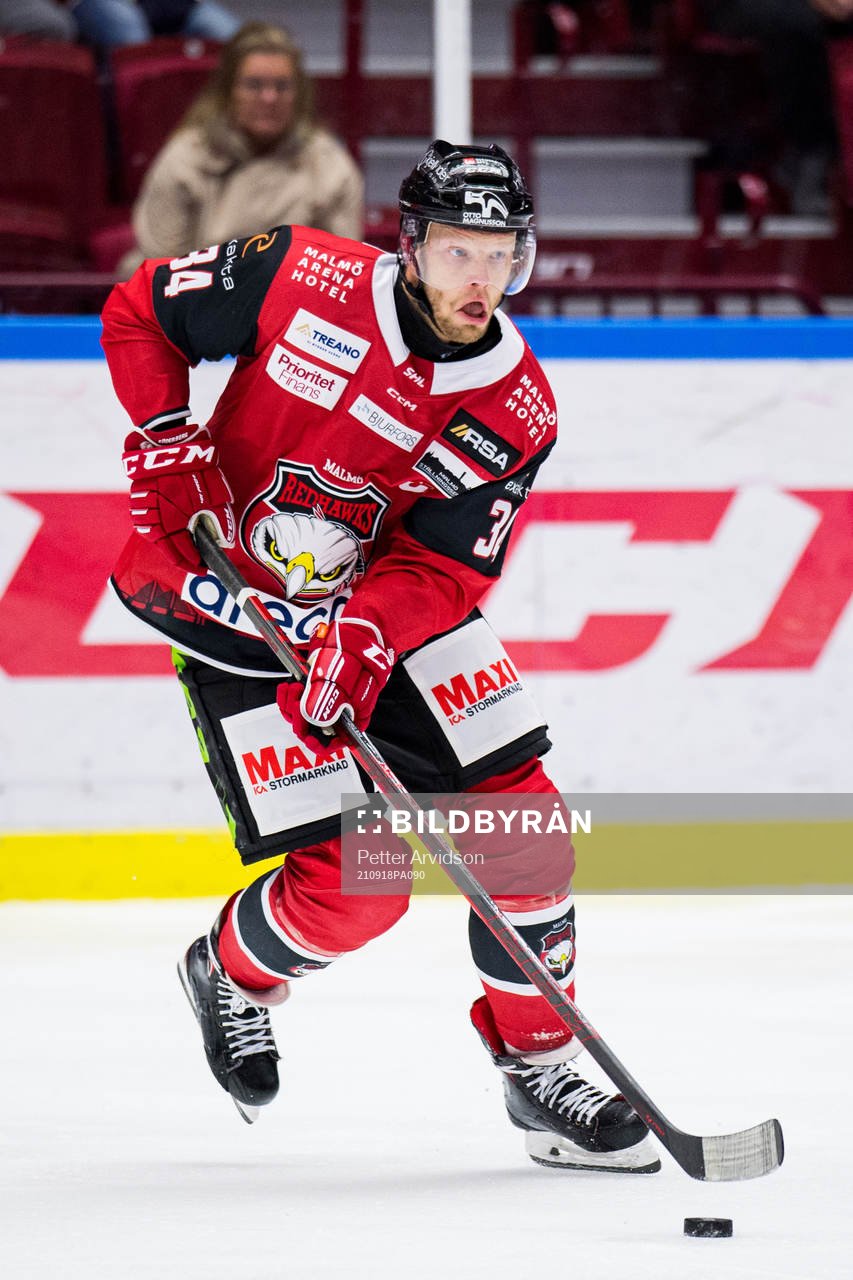 Malmö Redhawks Carl Söderberg