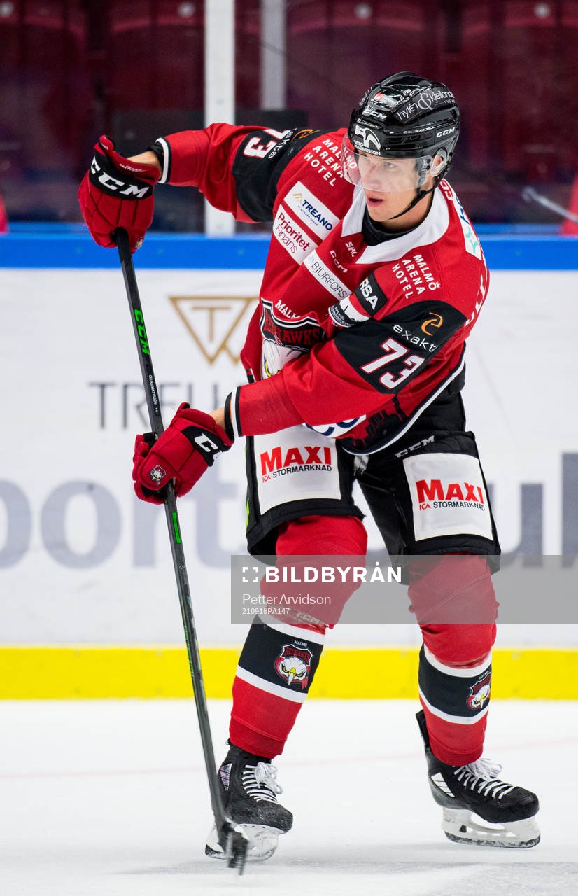 Malmö Redhawks Adam Ollas Mattsson