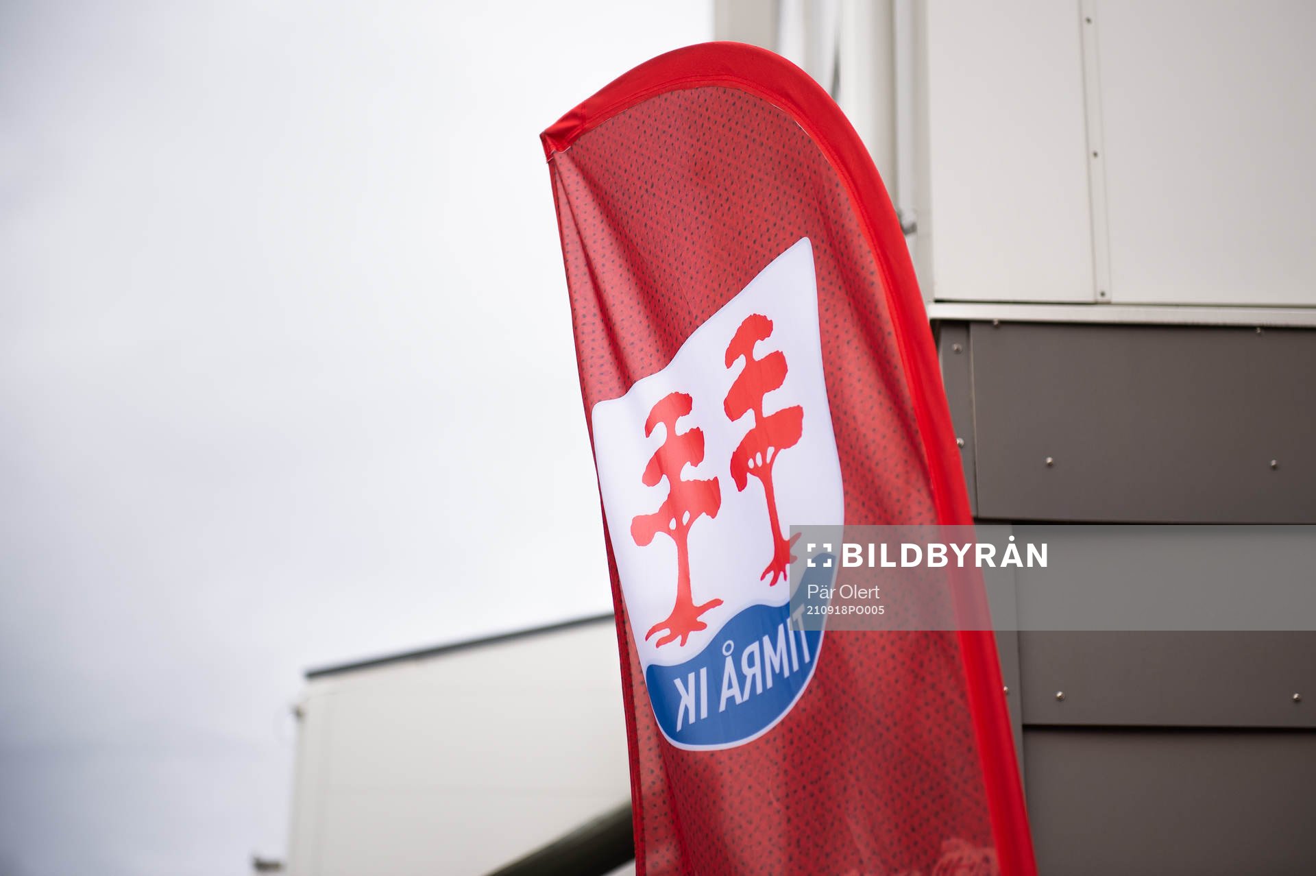 Timrå IK flagga