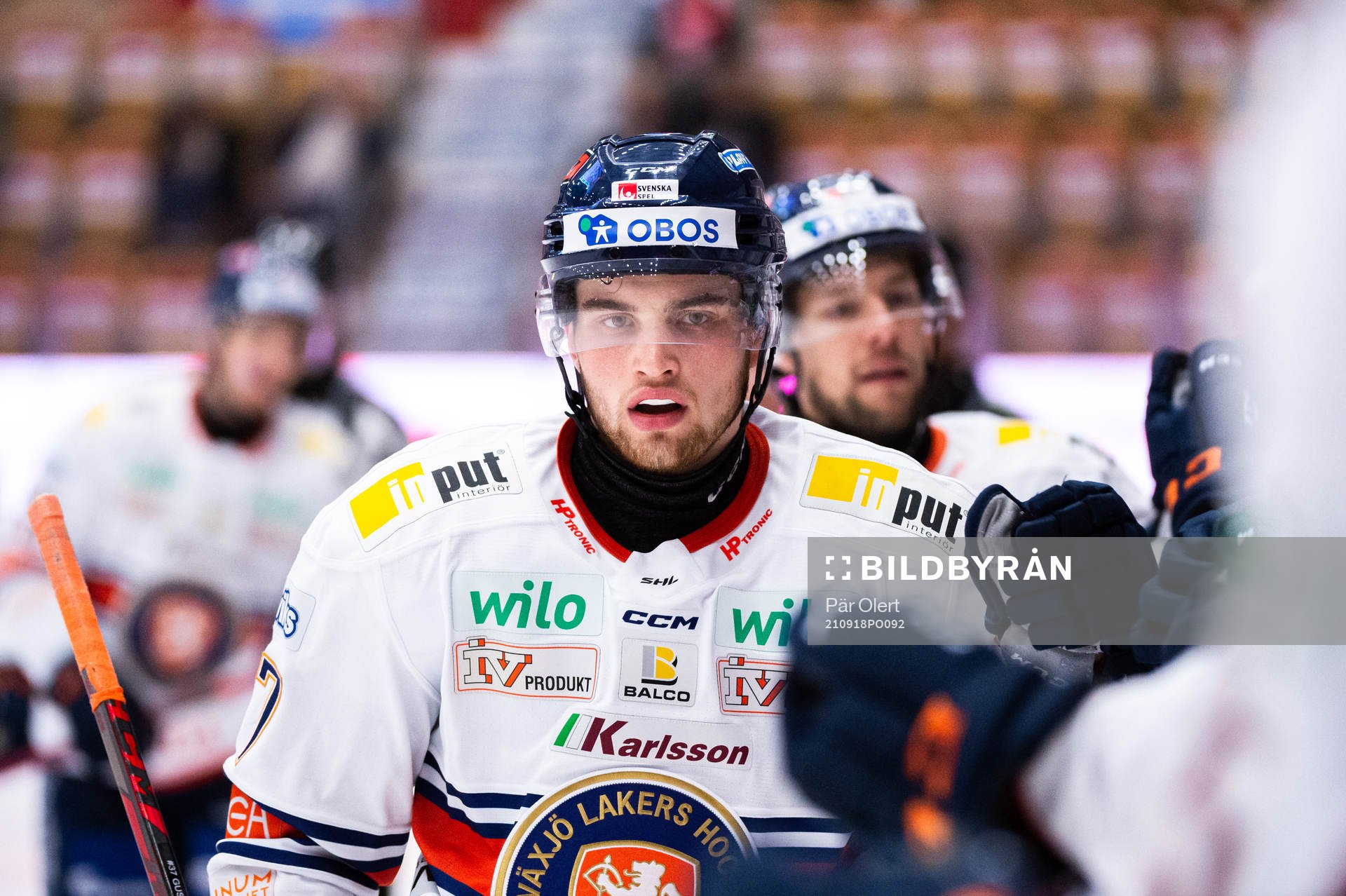 Växjös Glenn Gustafsson jublar