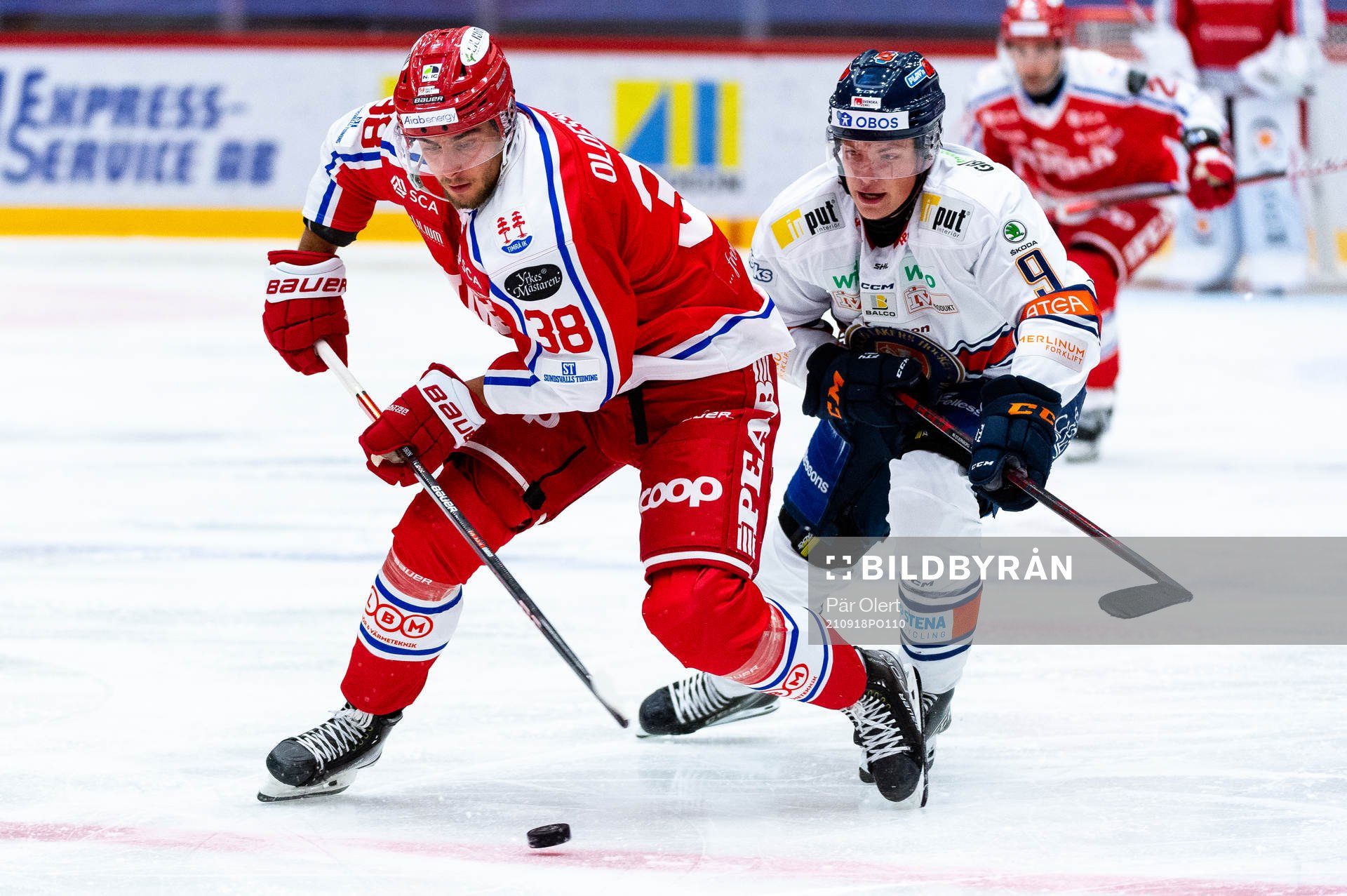 Timrås Jacob Olofsson och Växjös Victor Stjernborg