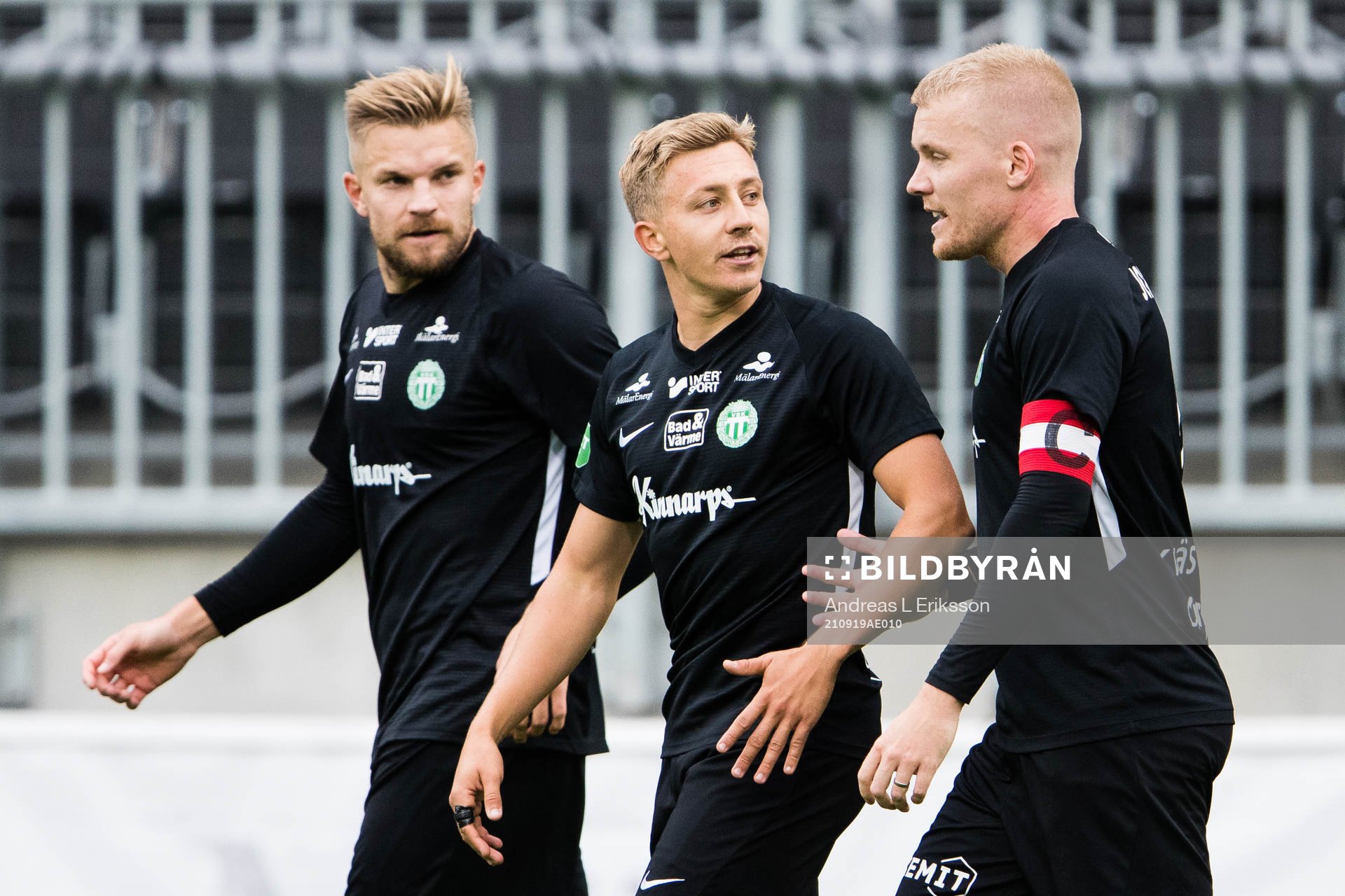 Västerås Erik Björndahl och Simon Gefvert jublar