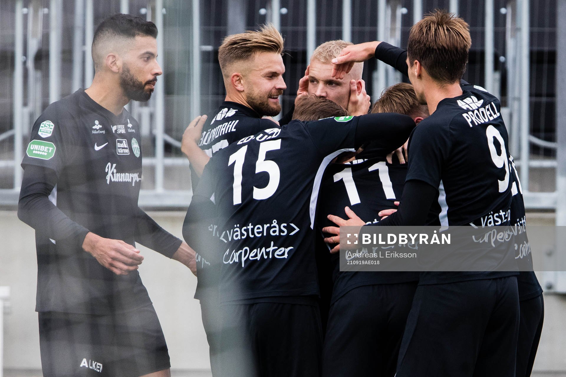 Västerås Simon Johansson jublar