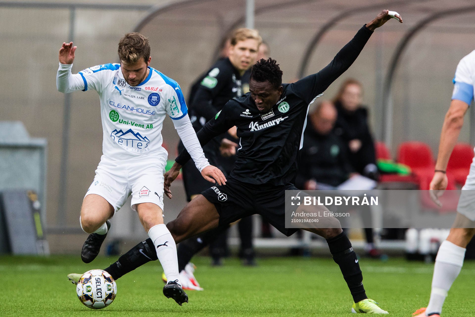 Akropolis Nicklas Lindqvist och Västerås Lawson Sabah