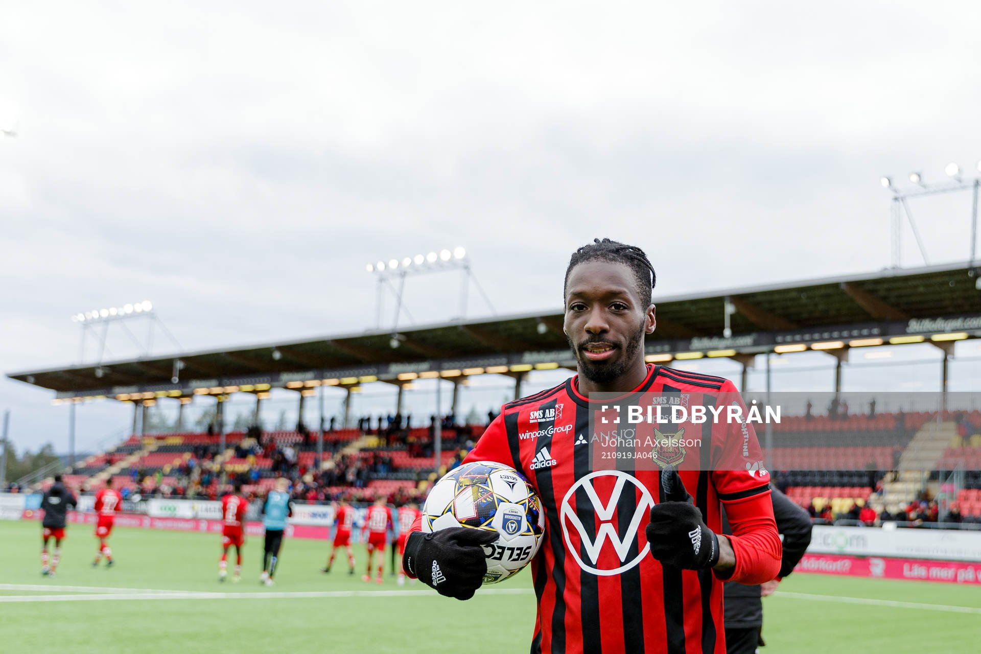 under fotbollsmatchen i Allsvenskan mellan Östersund och