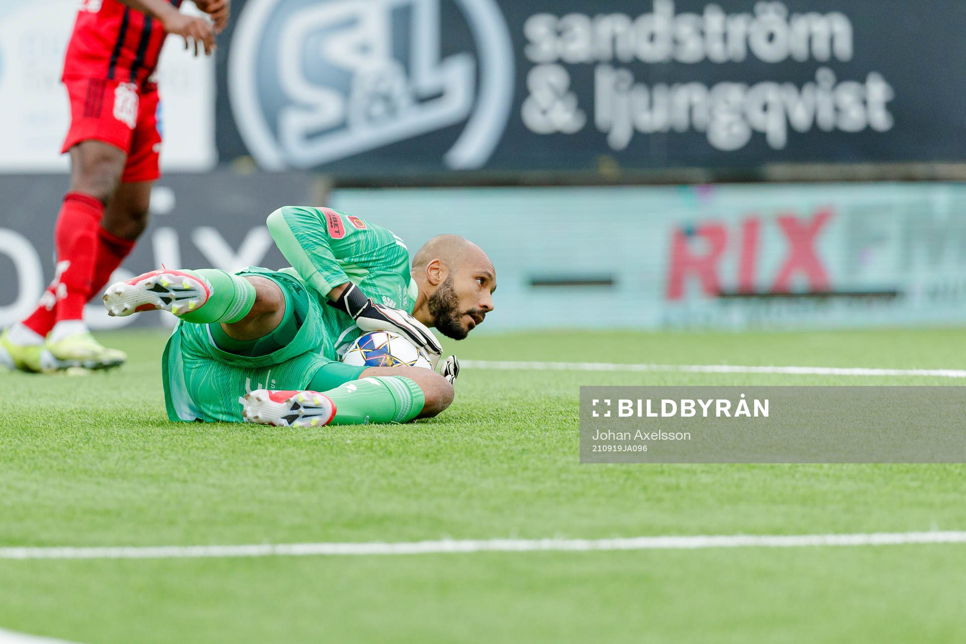 Östersunds målvakt Aly Keita