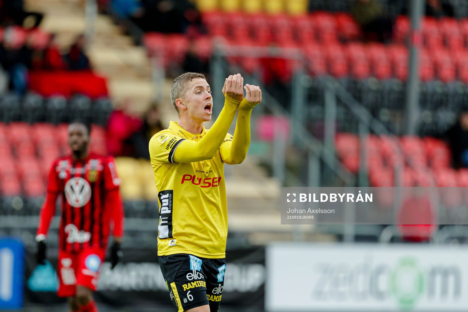 Elfsborgs André Rømer reagerar