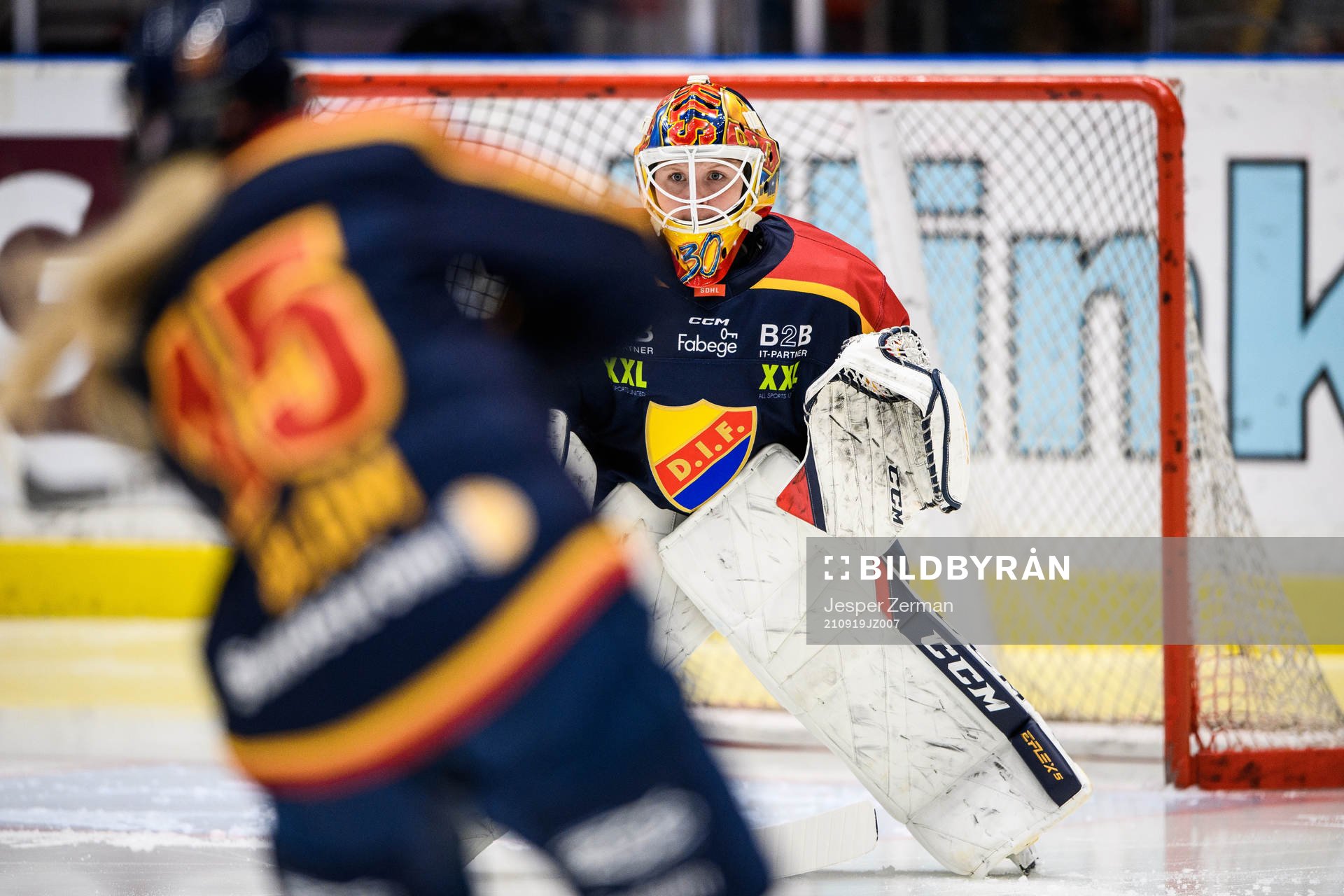 Djurgårdens målvakt Wilma Nilsson