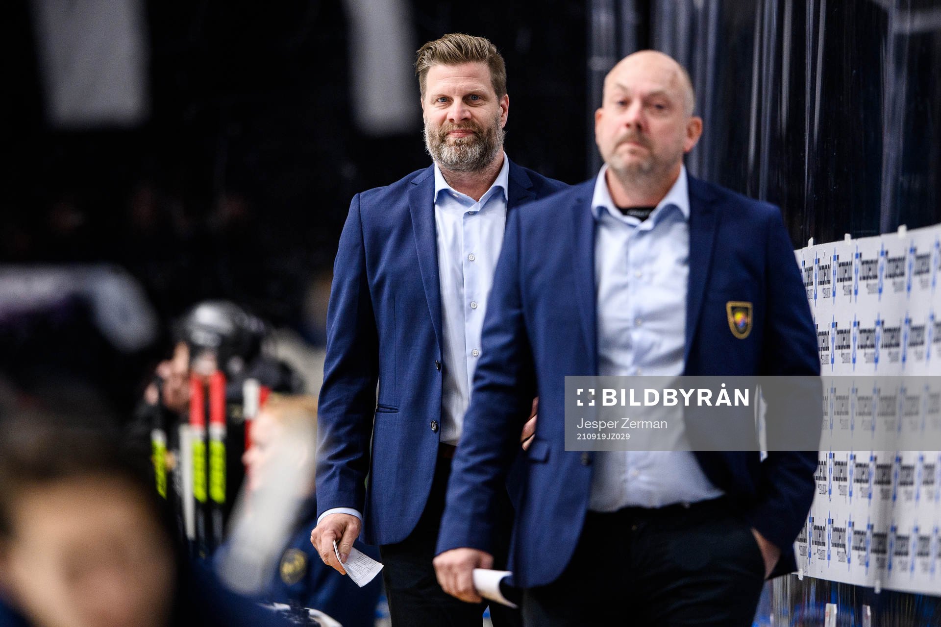 Djurgårdens assisterande tränare Fredrik Svensson och