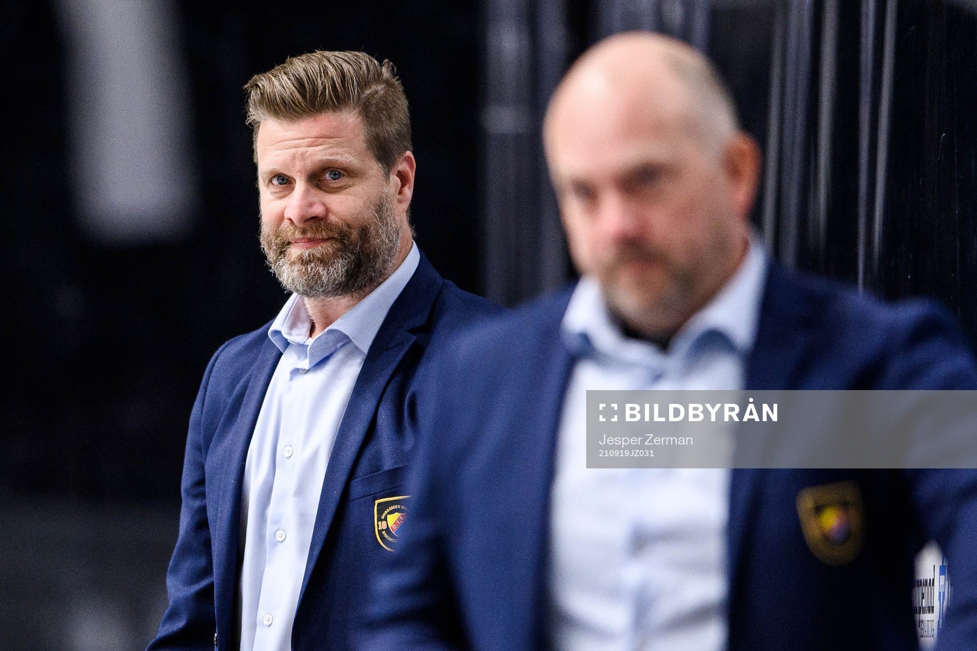 Djurgårdens assisterande tränare Fredrik Svensson och