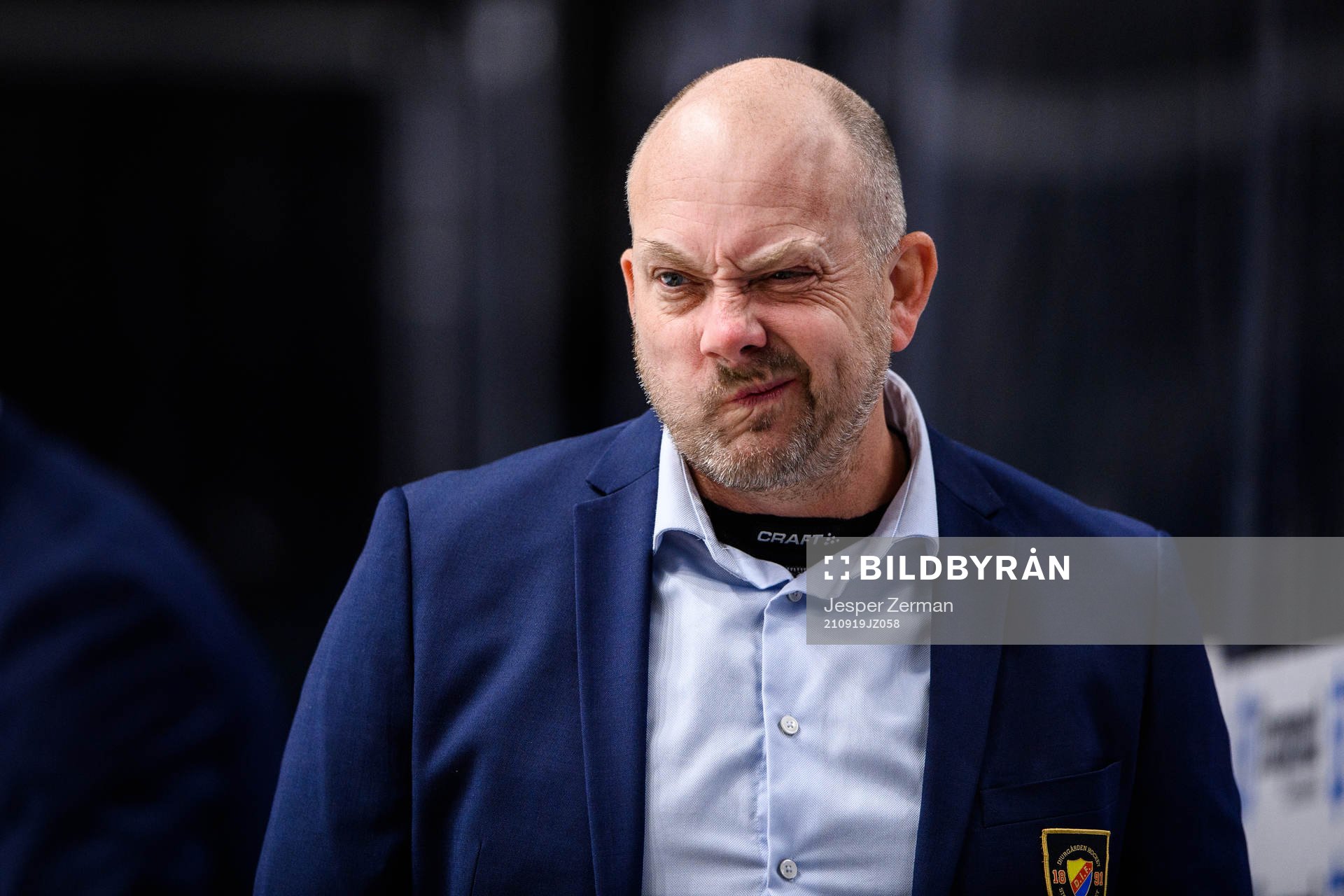 Djurgårdens tränare Rickard Hårdstam