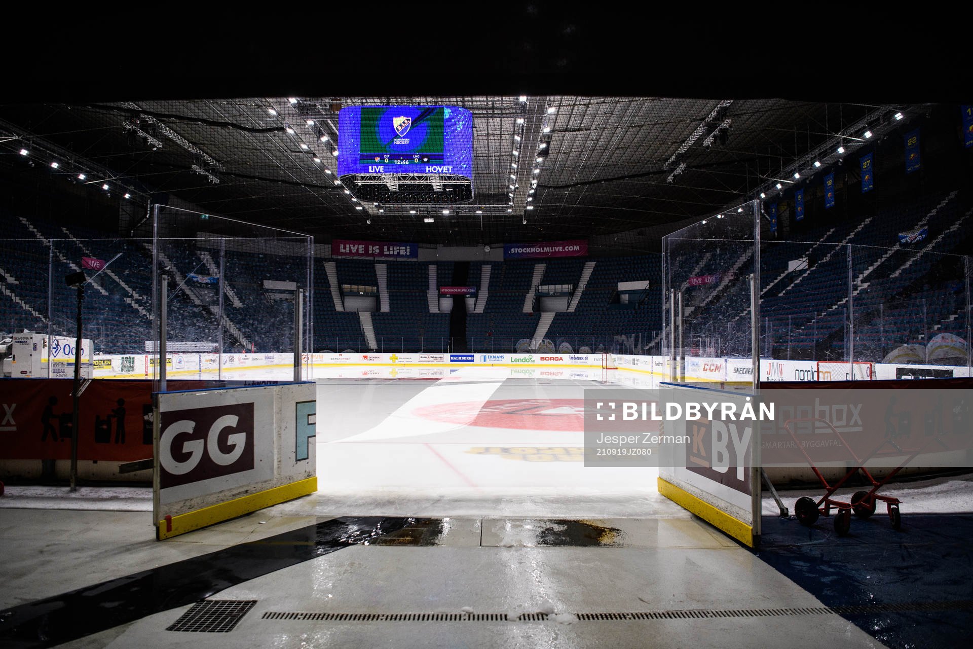 Interiör vy av Hovet