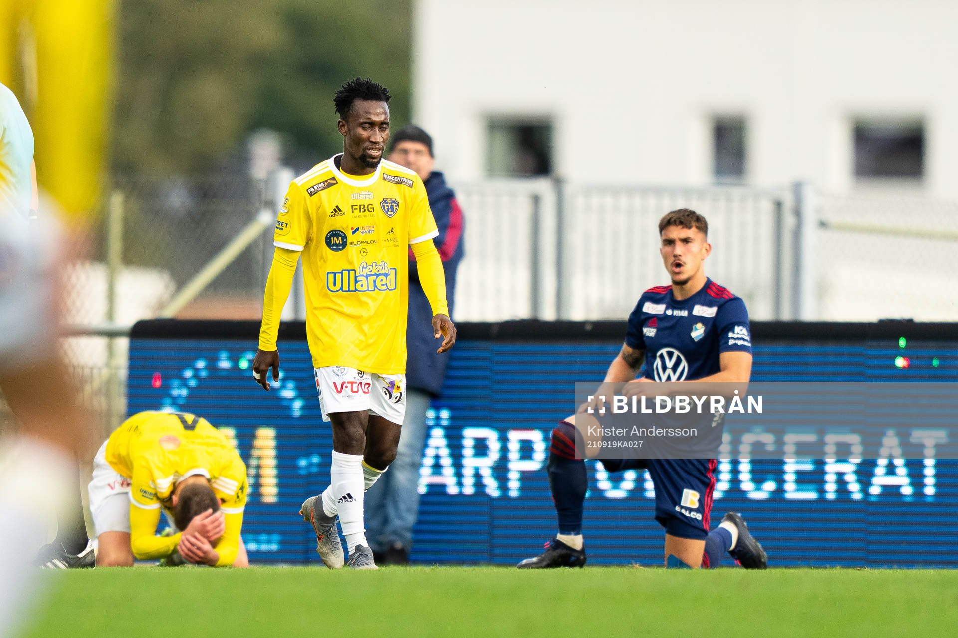 Falkenbergs Godwin Aguda deppar