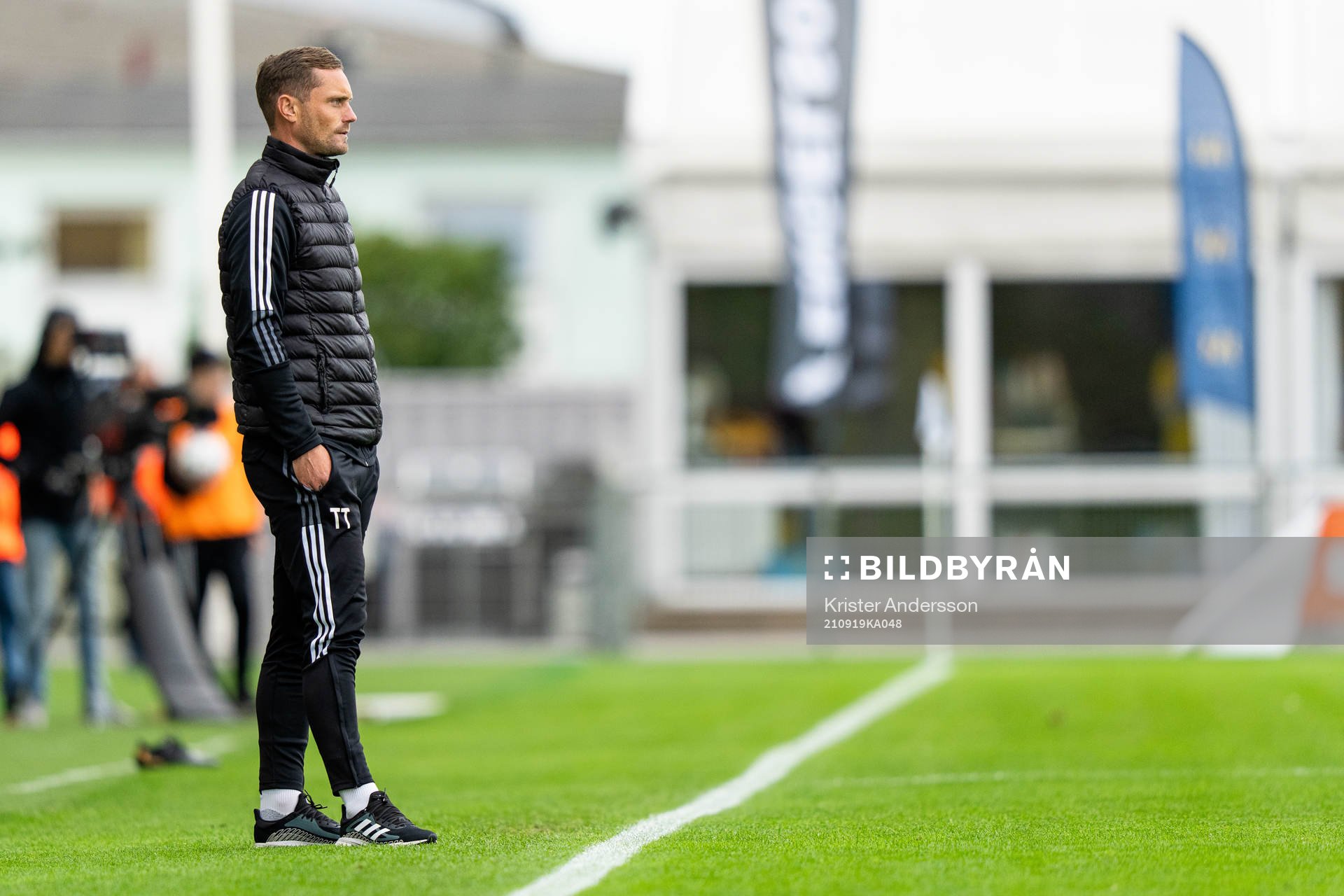 Falkenbergs tränare Tobias Tuvesson