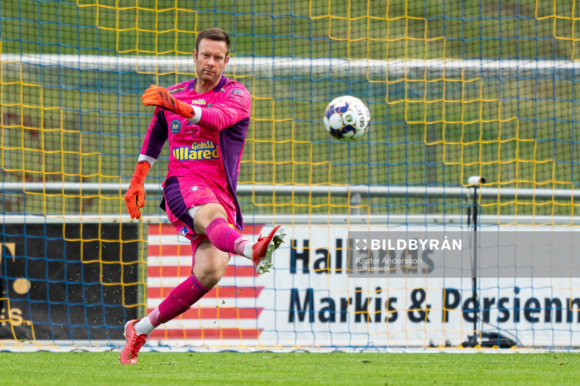 Falkenbergs målvakt Viktor Noring